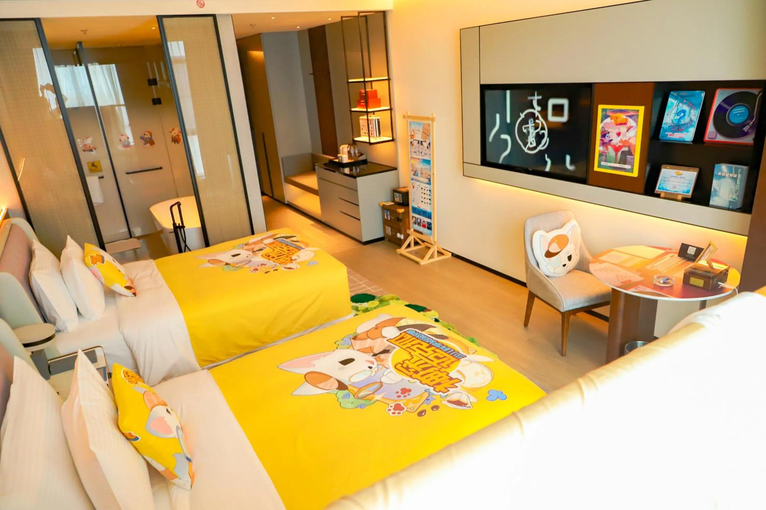 Bed in Wanda Jin Xiaohe Xincheng