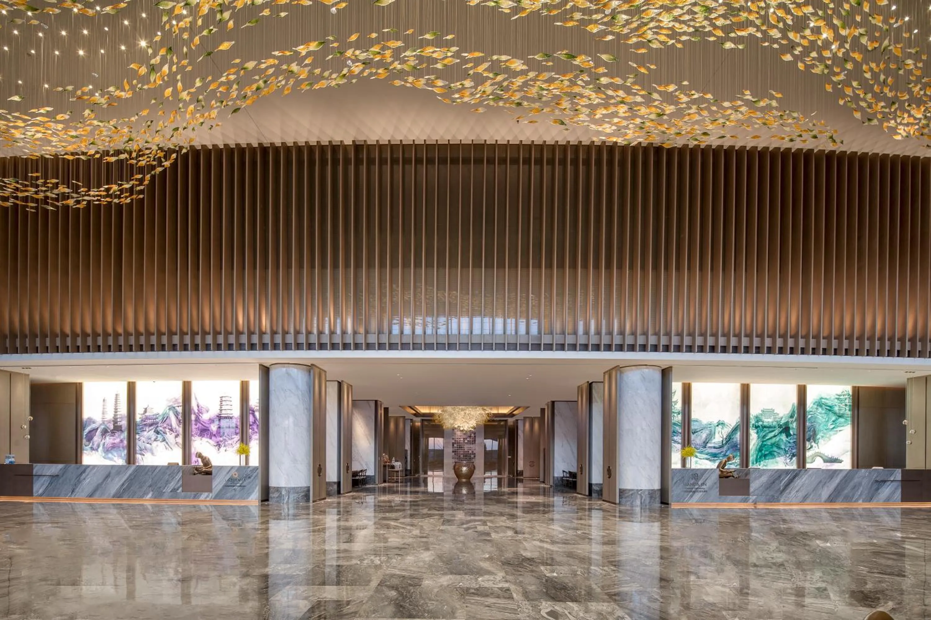 Lobby or reception in Wanda Jin Xiaohe Xincheng