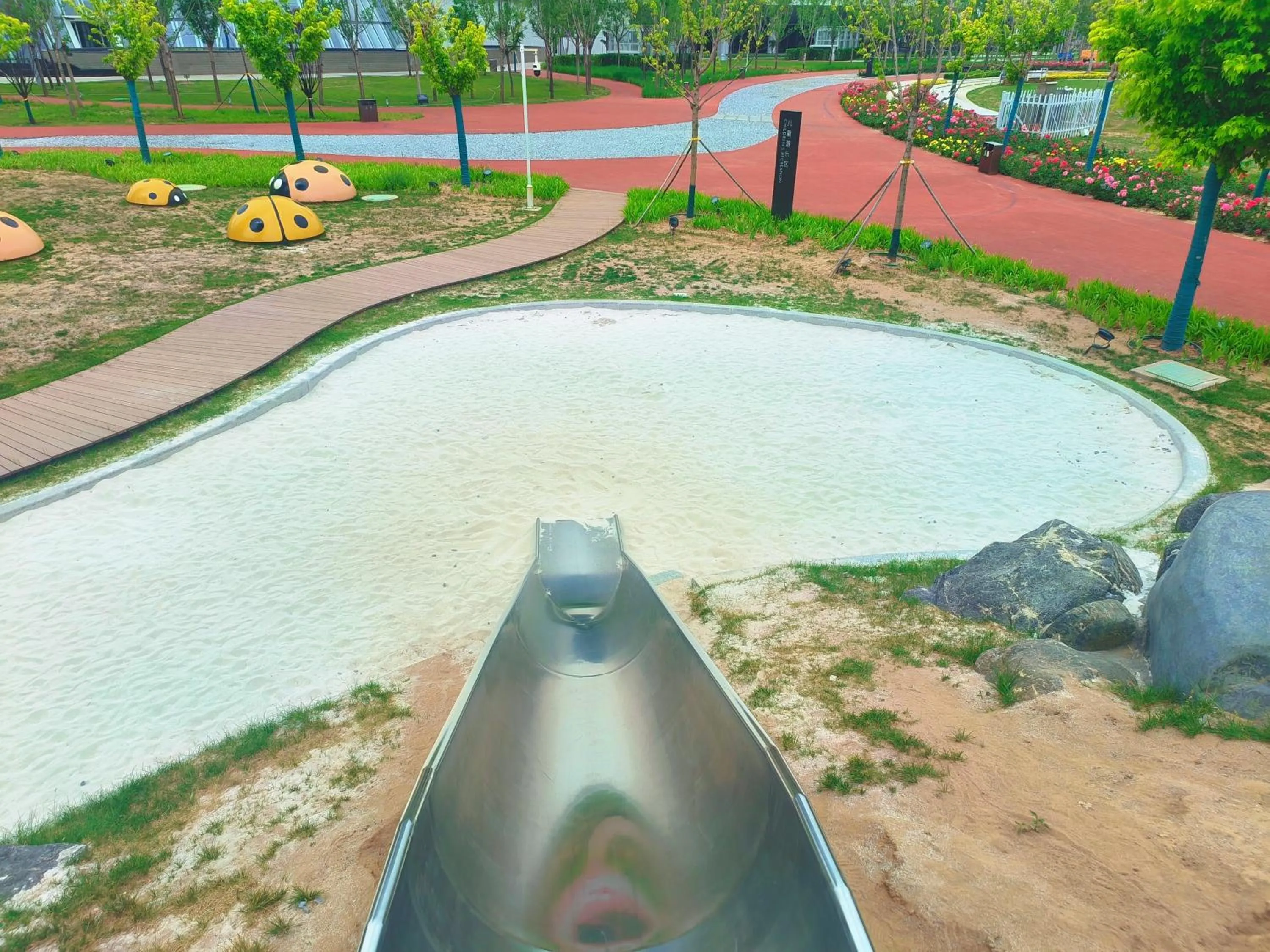 Children play ground in Wanda Jin Xiaohe Xincheng