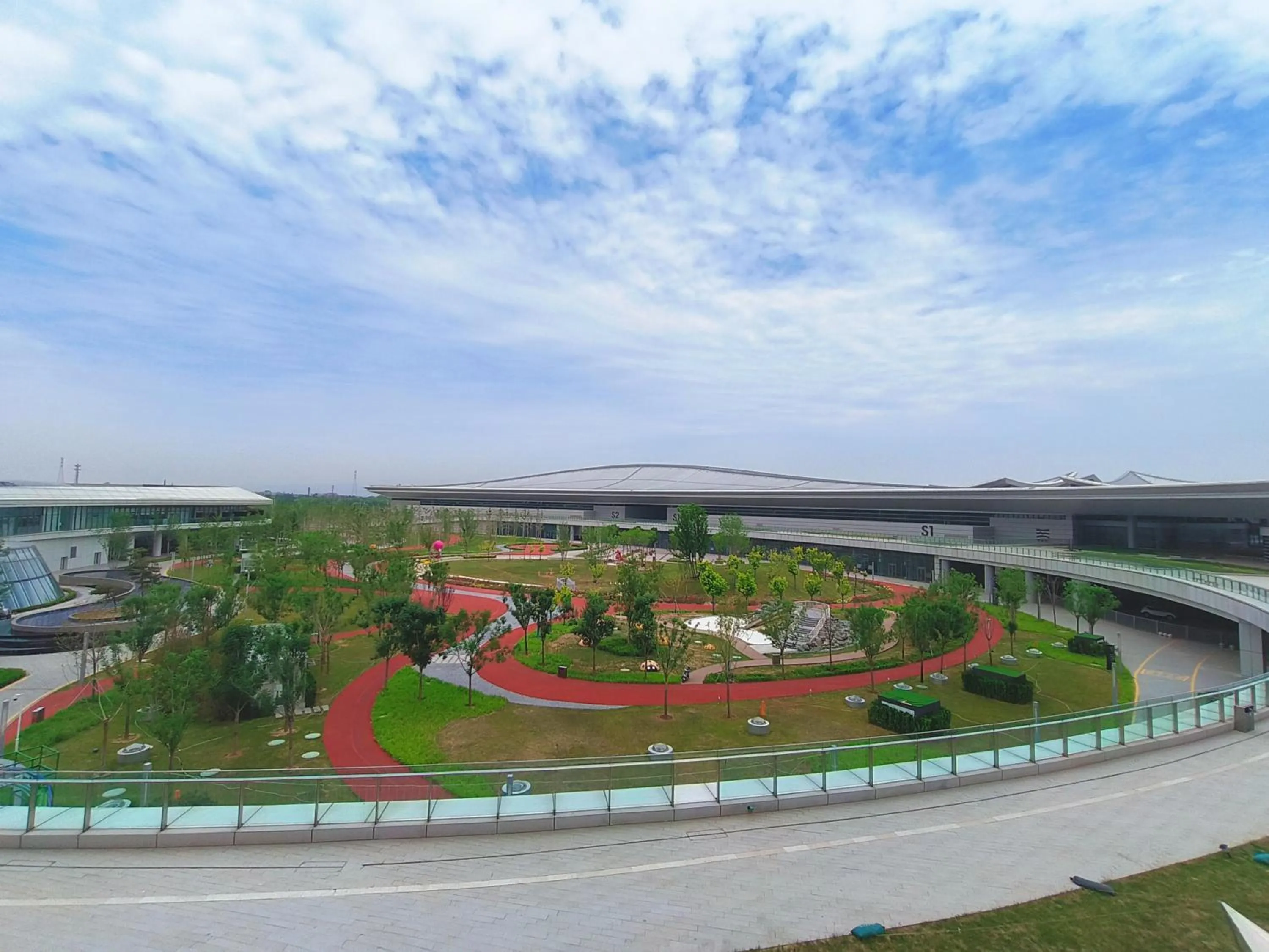 Garden in Wanda Jin Xiaohe Xincheng