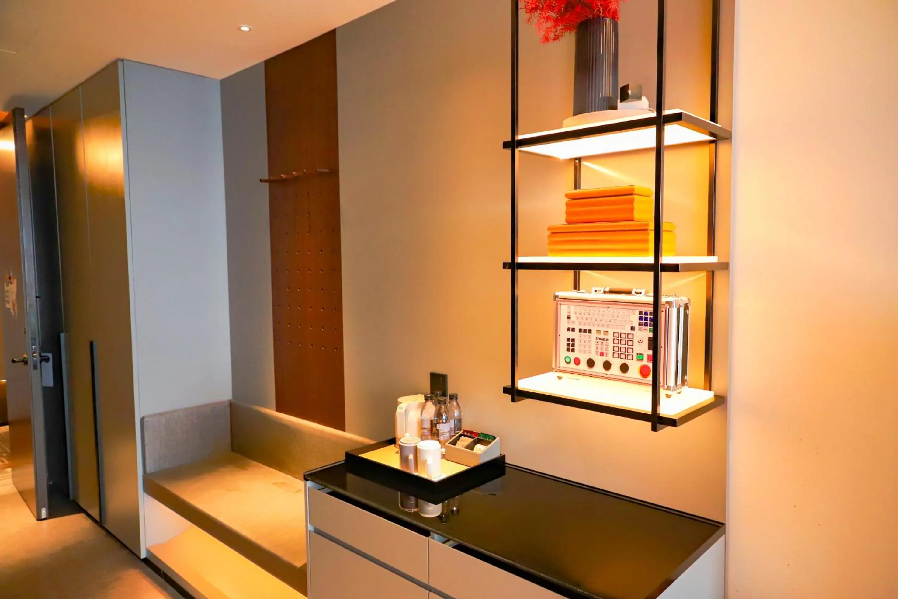 Decorative detail in Wanda Jin Xiaohe Xincheng