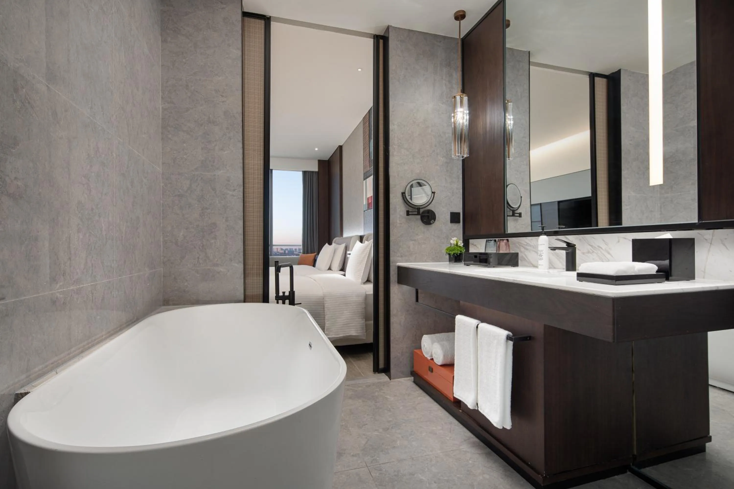 Toilet in Wanda Jin Xiaohe Xincheng