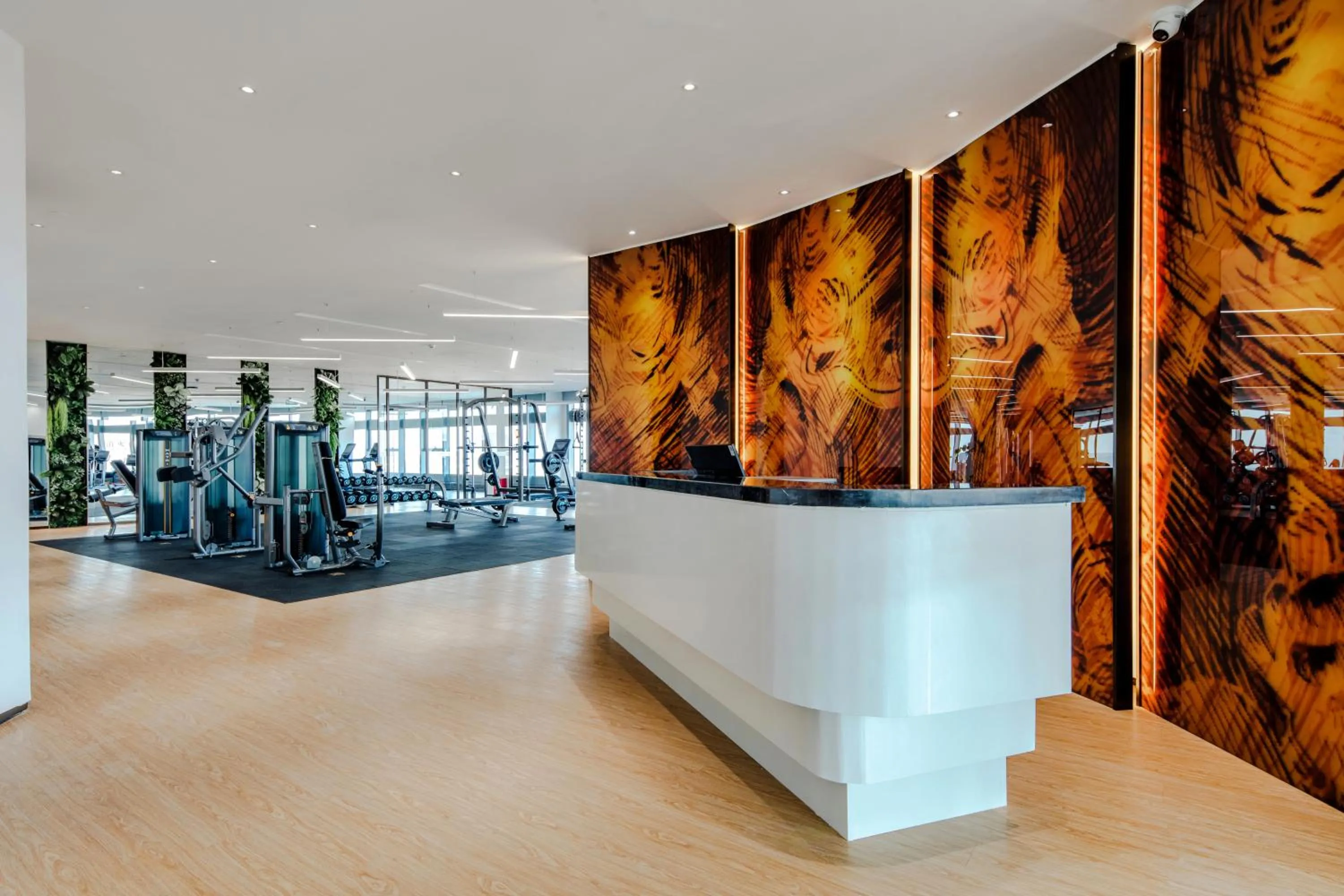 Fitness centre/facilities in Shanxi Xiaohe Xincheng Talent Apartment