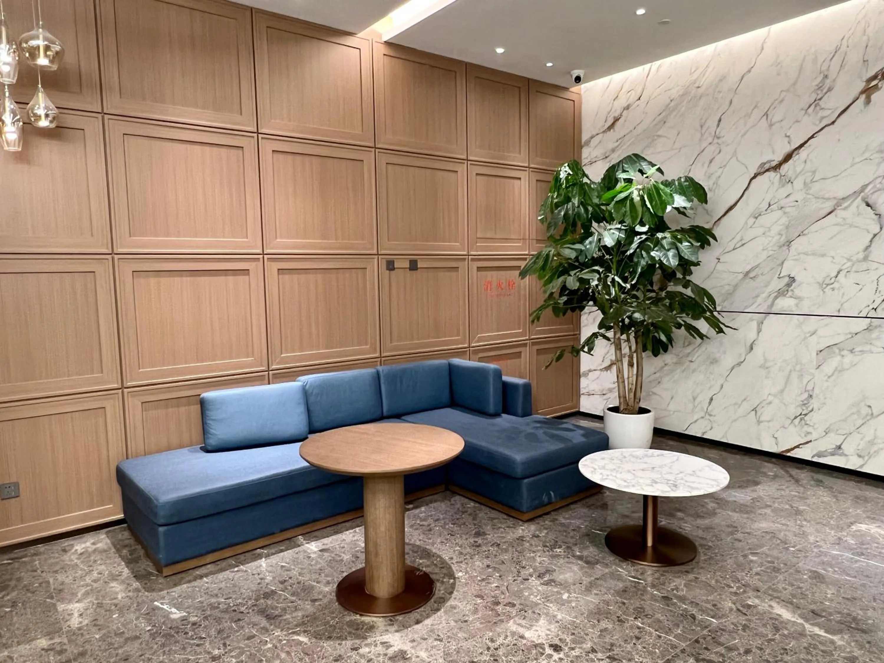 Lobby or reception in Shanxi Xiaohe Xincheng Talent Apartment