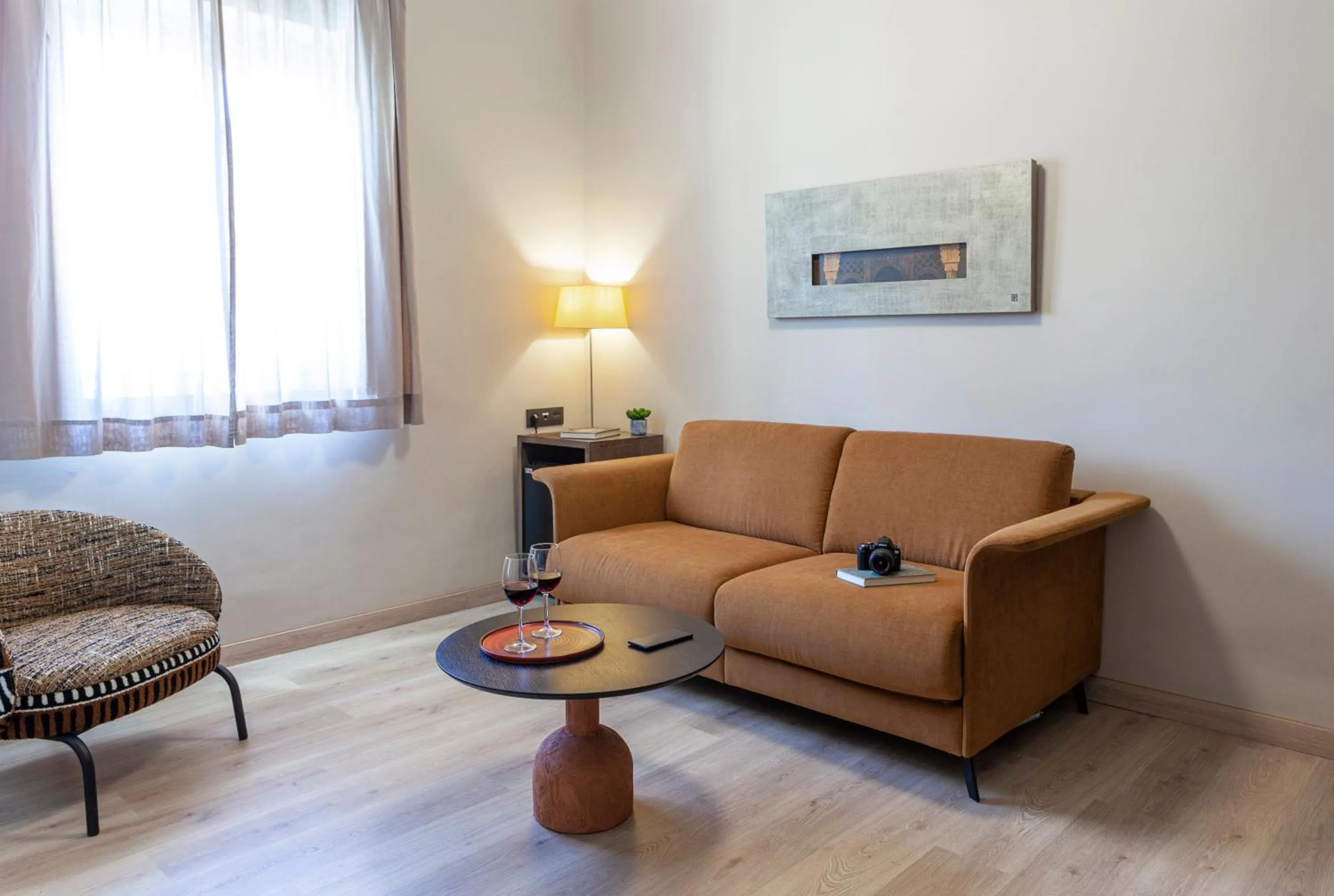 Living room in Hotel Macià Monasterio de los Basilios