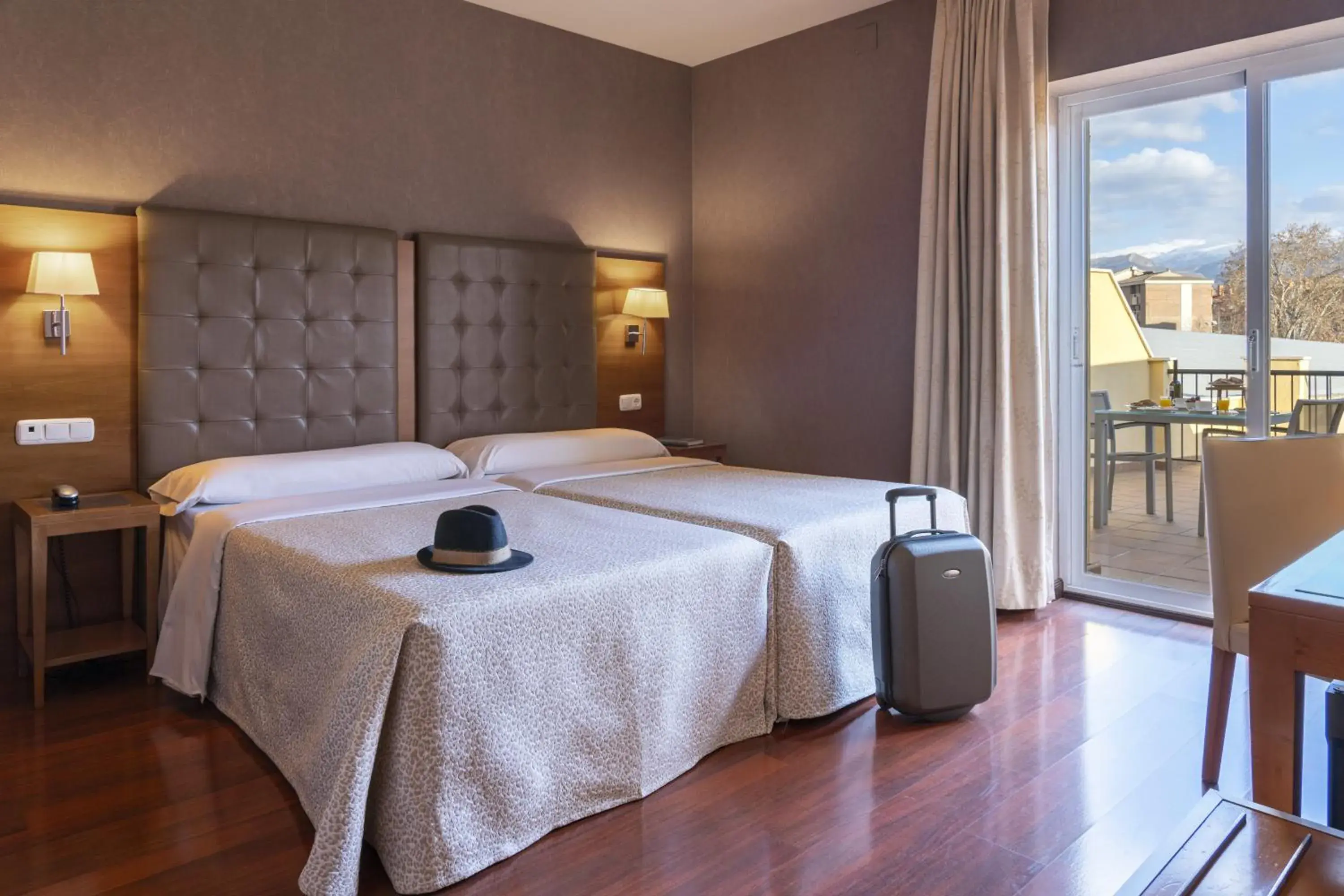 Photo of the whole room, Bed in Hotel Macià Monasterio de los Basilios Photo of the whole room, Bed in Hotel Macià Monasterio de los Basilios