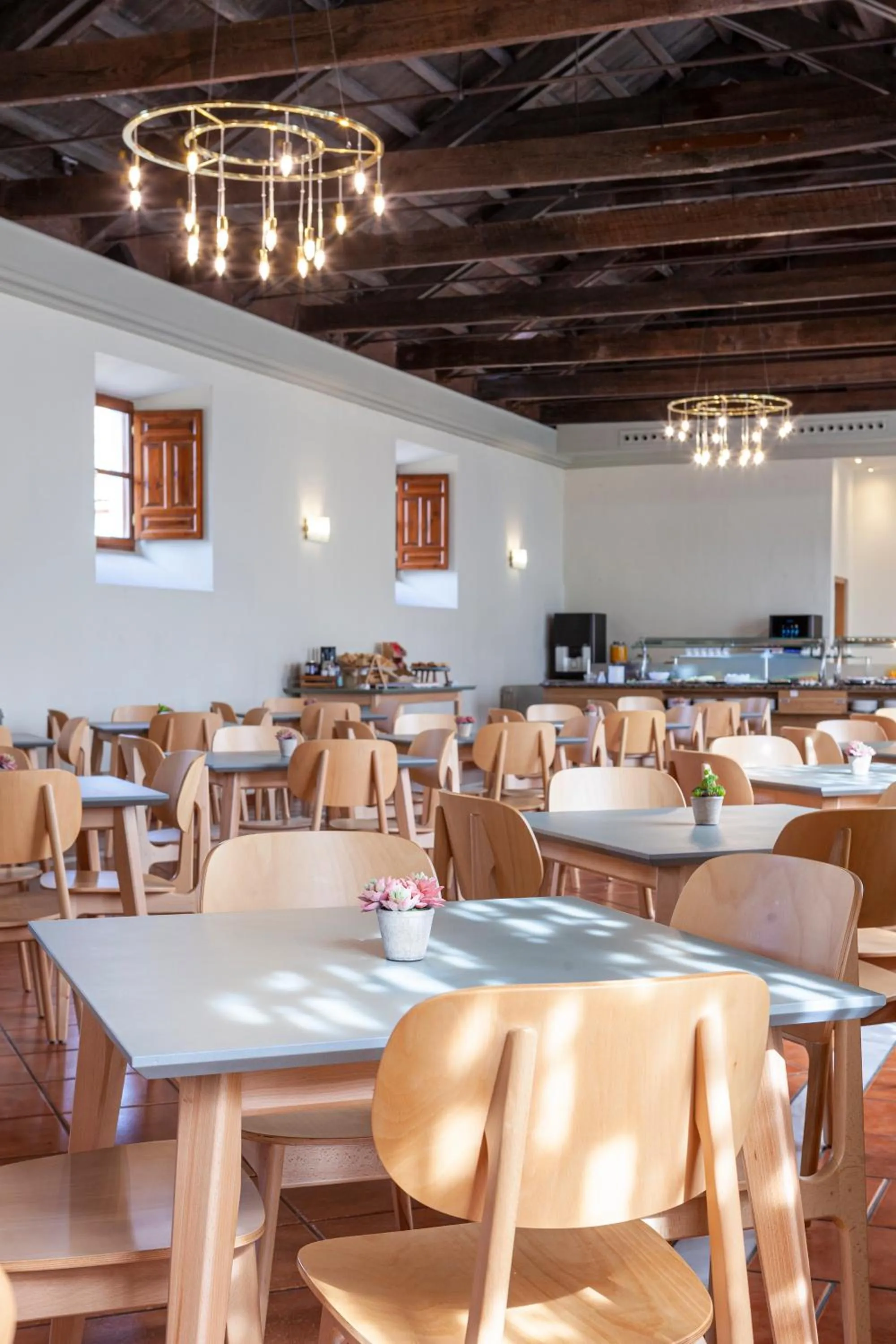 Buffet breakfast in Hotel Macià Monasterio de los Basilios