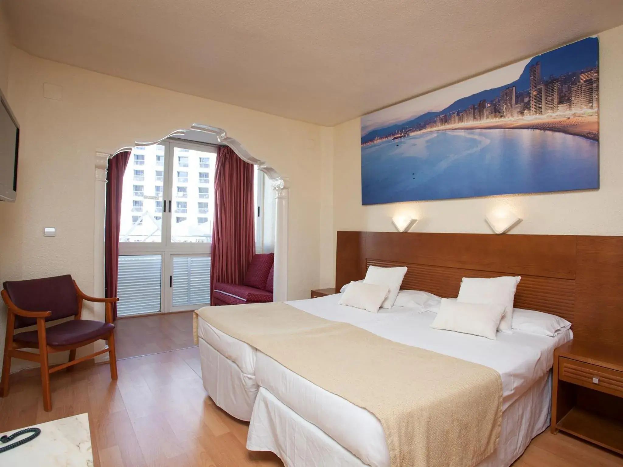 Bedroom, Bed in Magic Villa de Benidorm Bedroom, Bed in Magic Villa de Benidorm