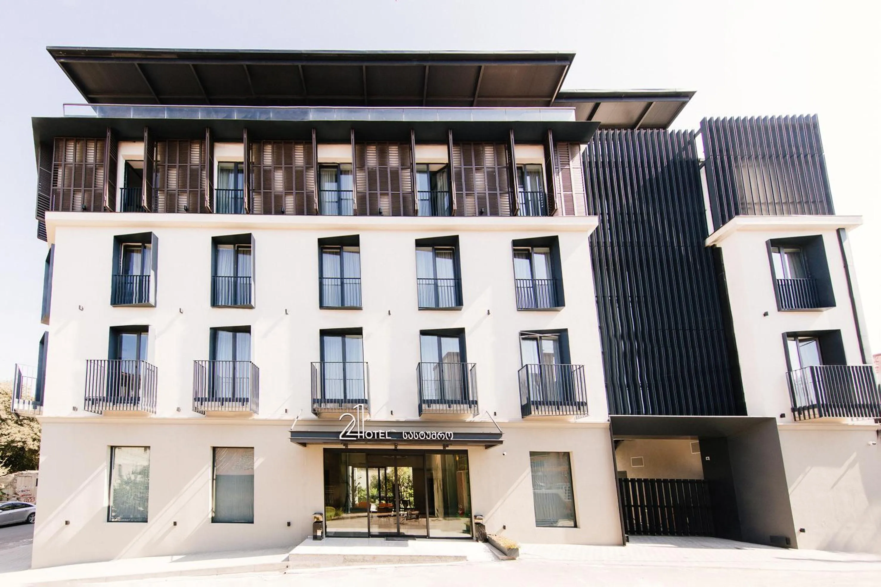 Property building in Hotel 21