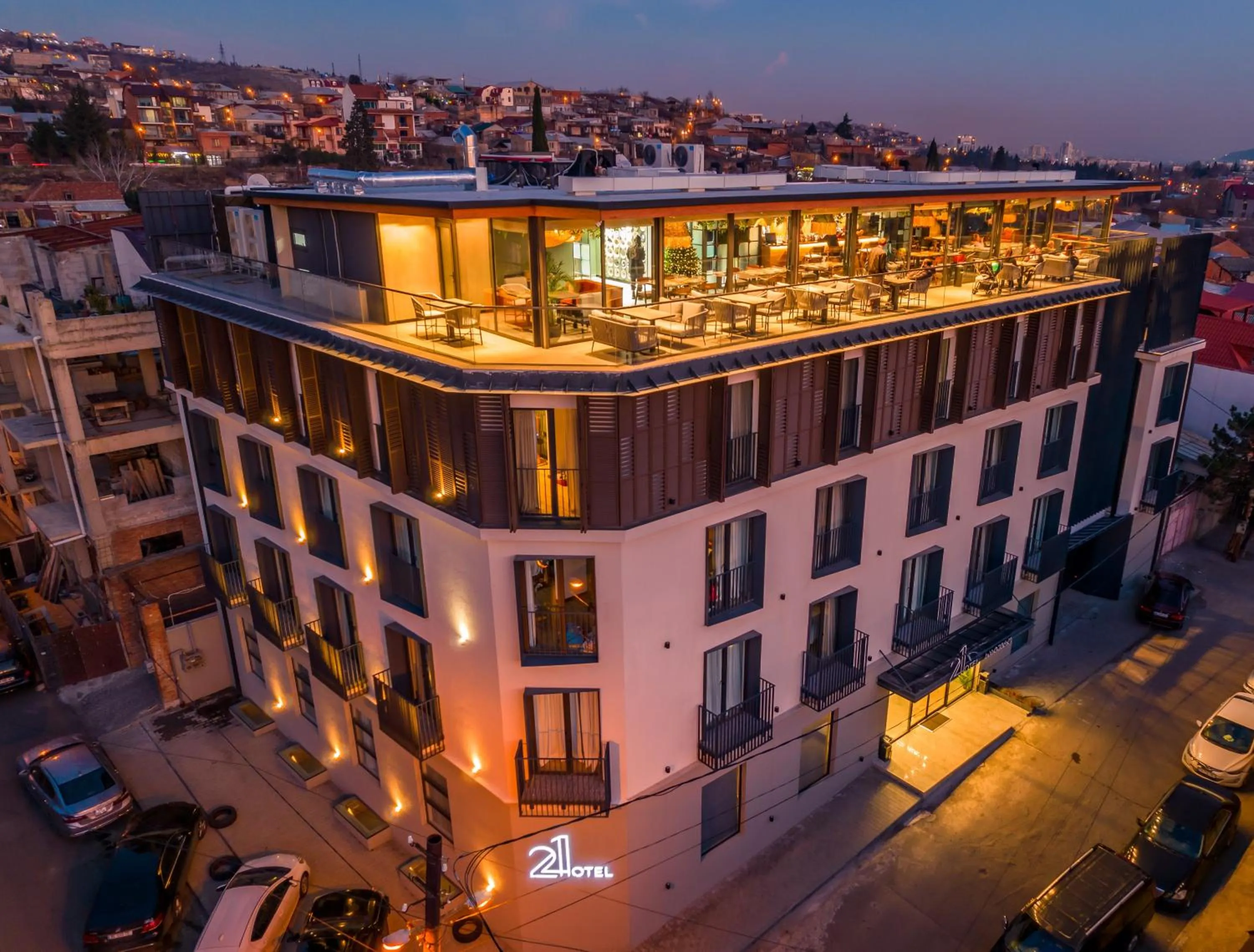 Property building in Hotel 21