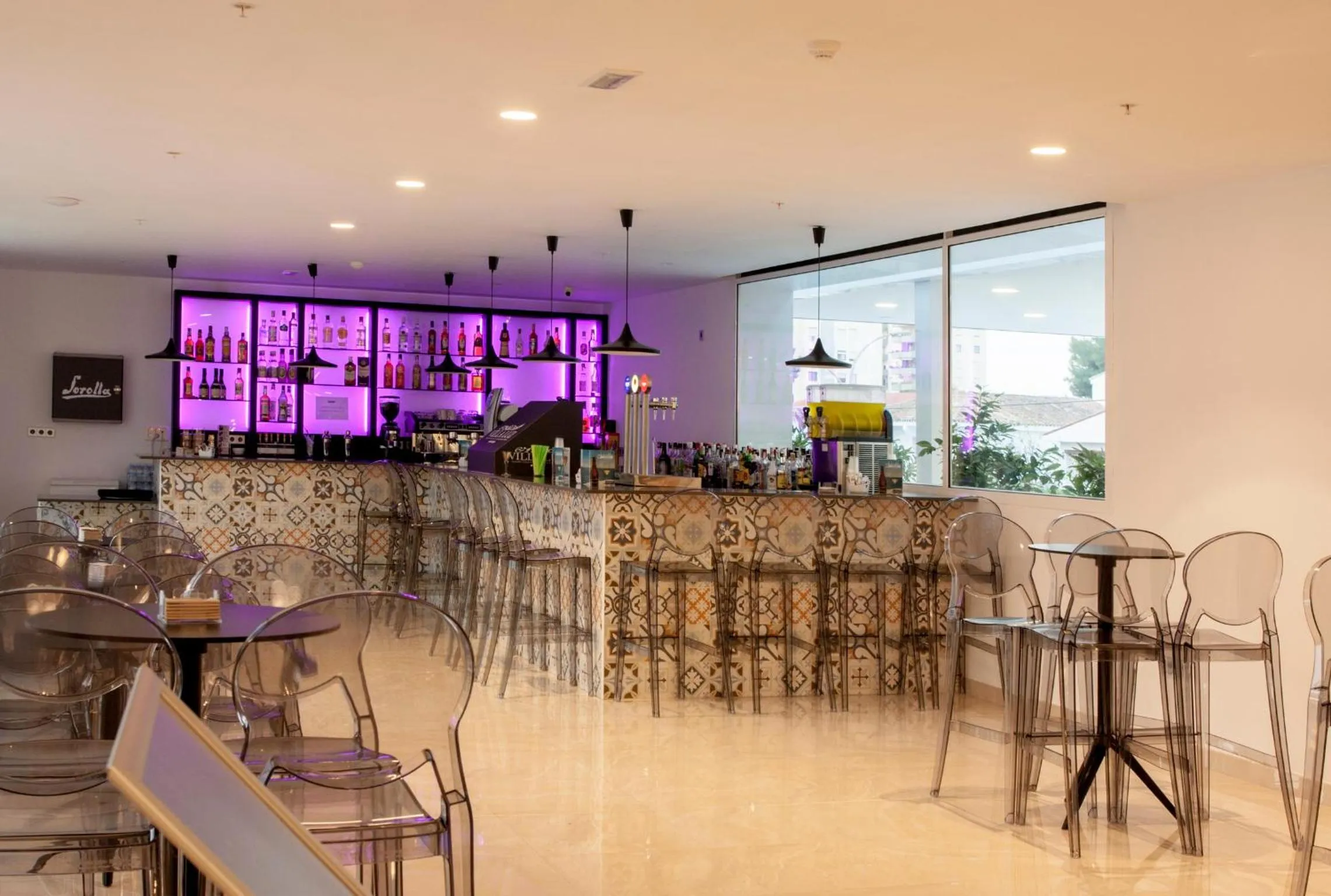 Lounge or bar in Villa Luz Design & Art Hotel