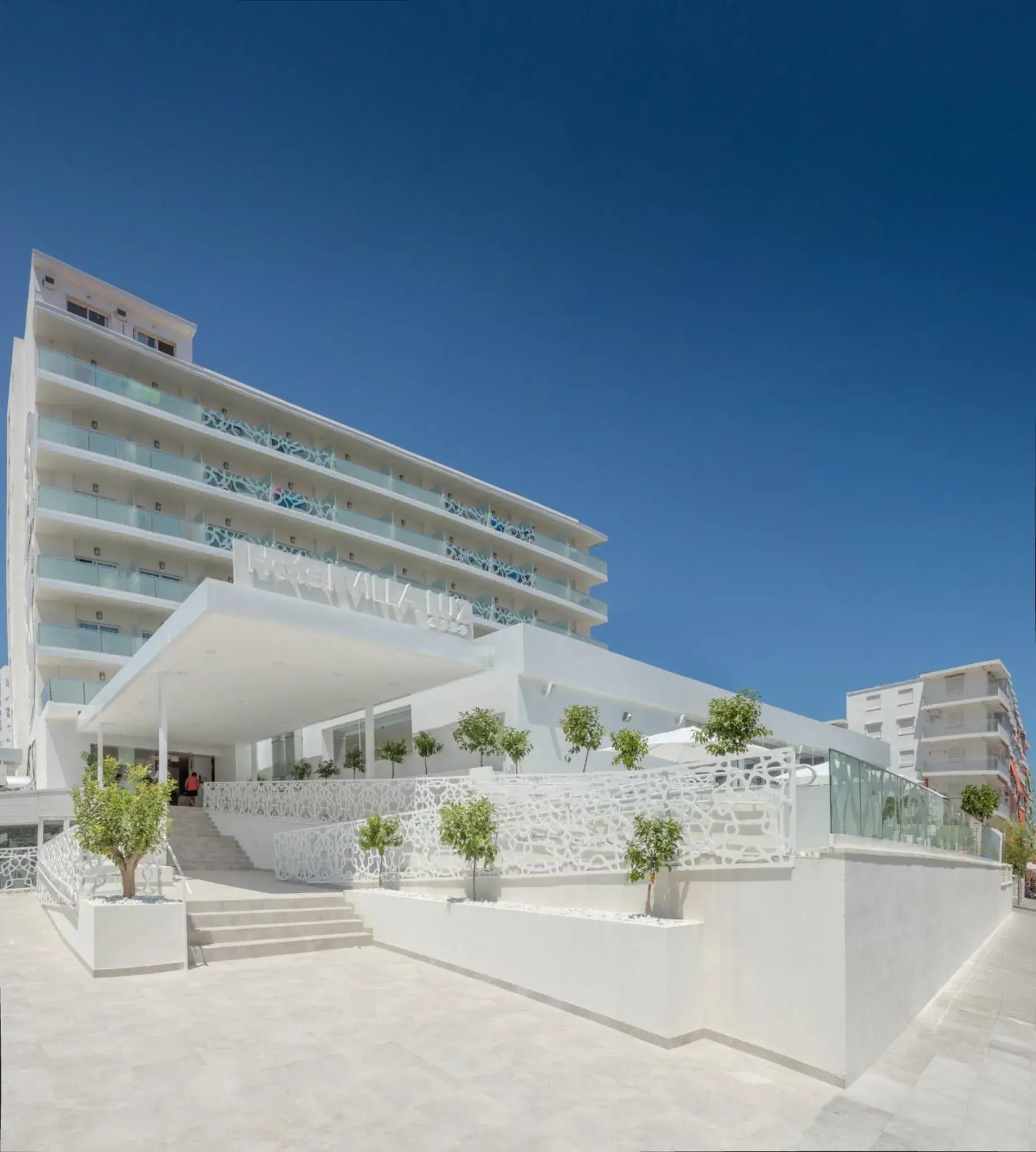 Facade/entrance in Villa Luz Design & Art Hotel Facade/entrance in Villa Luz Design & Art Hotel