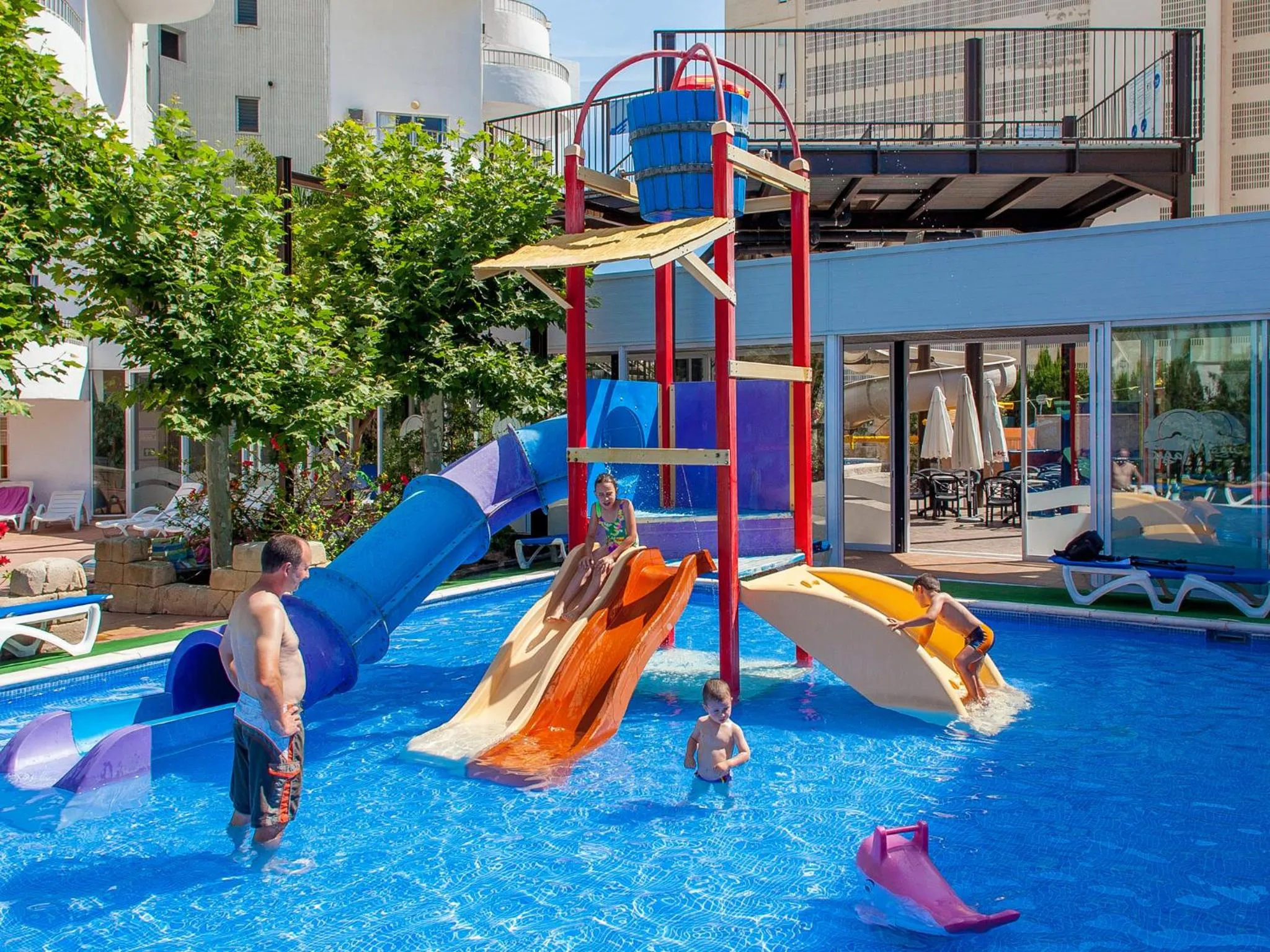 Aqua park in Villa Luz Design & Art Hotel