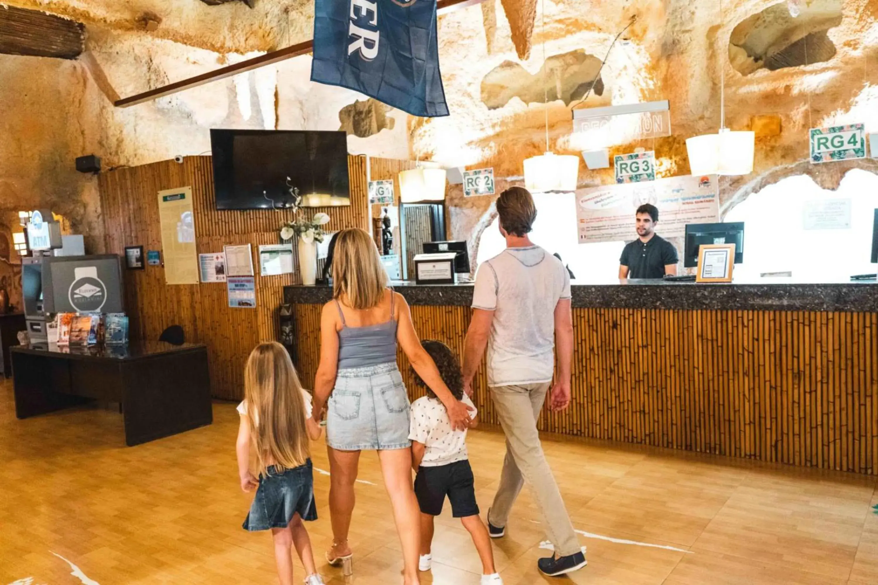 Facade/entrance in Magic Aqua Rock Gardens Facade/entrance in Magic Aqua Rock Gardens