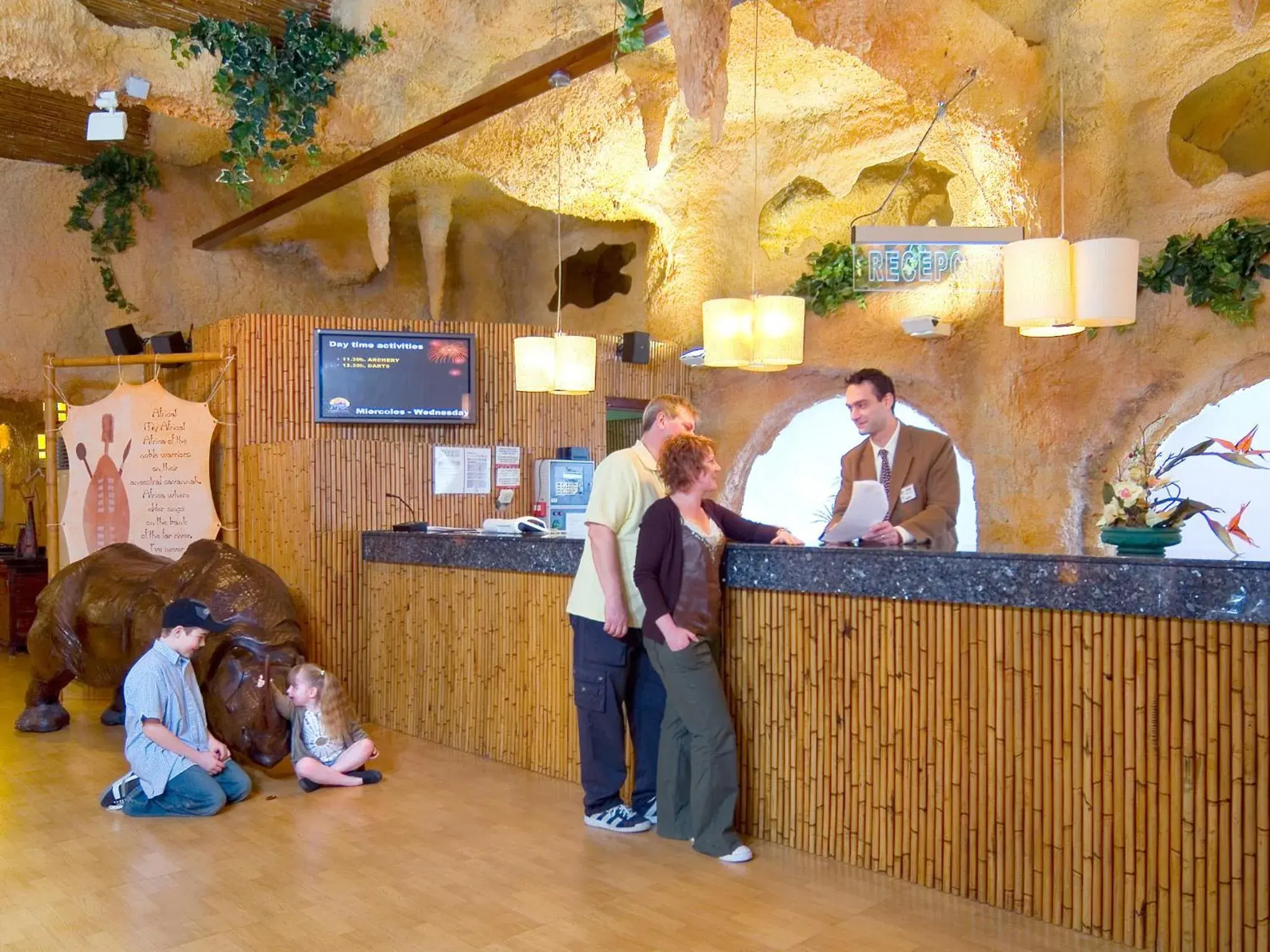 Lobby or reception in Magic Aqua Rock Gardens Lobby or reception in Magic Aqua Rock Gardens