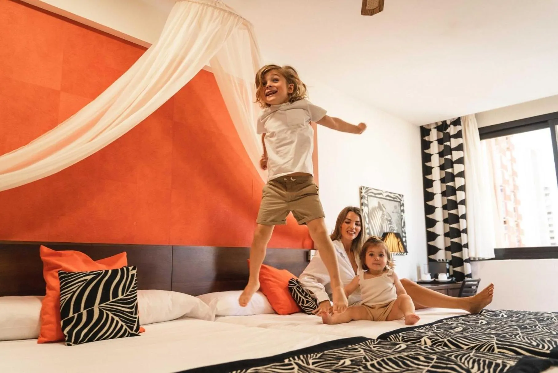 Bed in Magic Aqua Rock Gardens