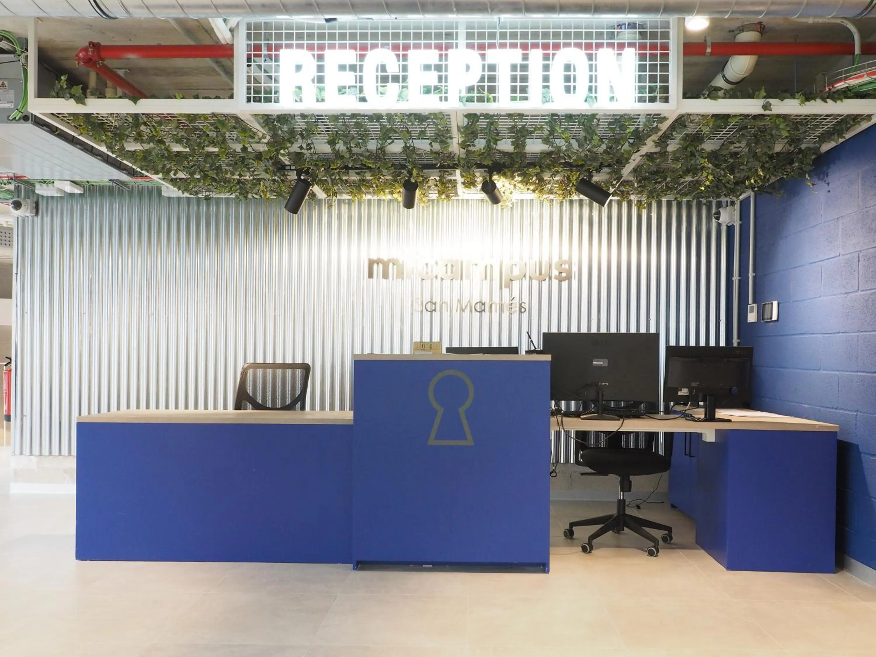 Lobby or reception in Micampus San Mamés Students Residence