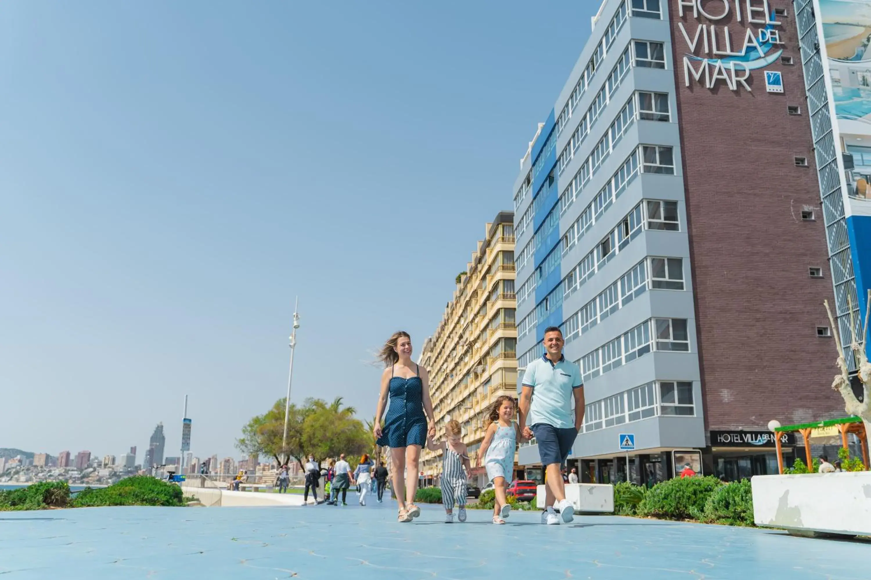 Property building in Hotel Villa del Mar Property building in Hotel Villa del Mar