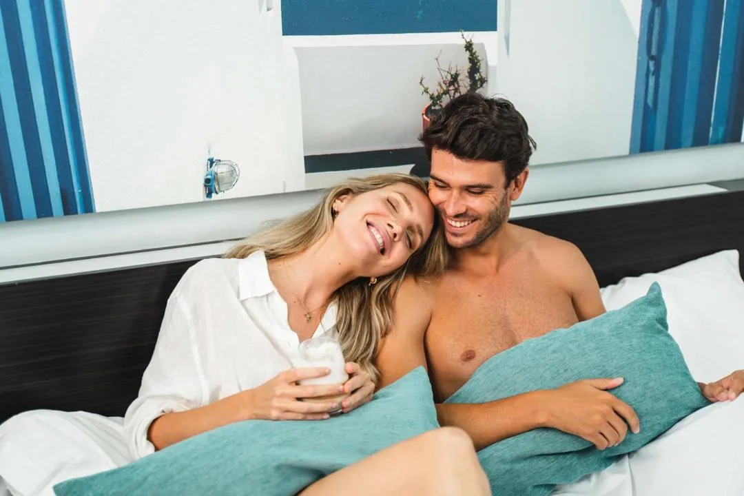 Bed in Hotel Villa del Mar