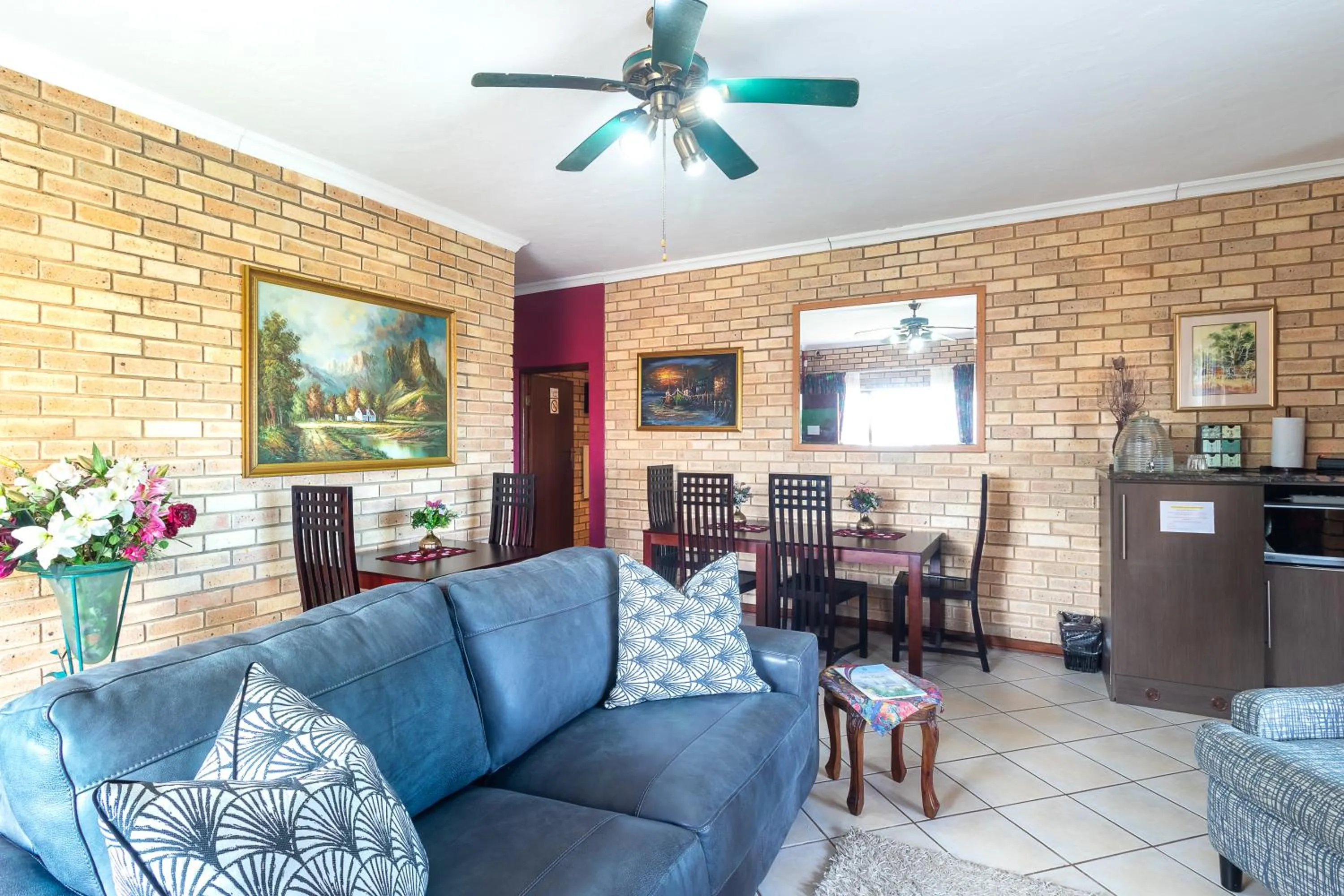 Living room in Villa Majestic for Exclusive Accommodation