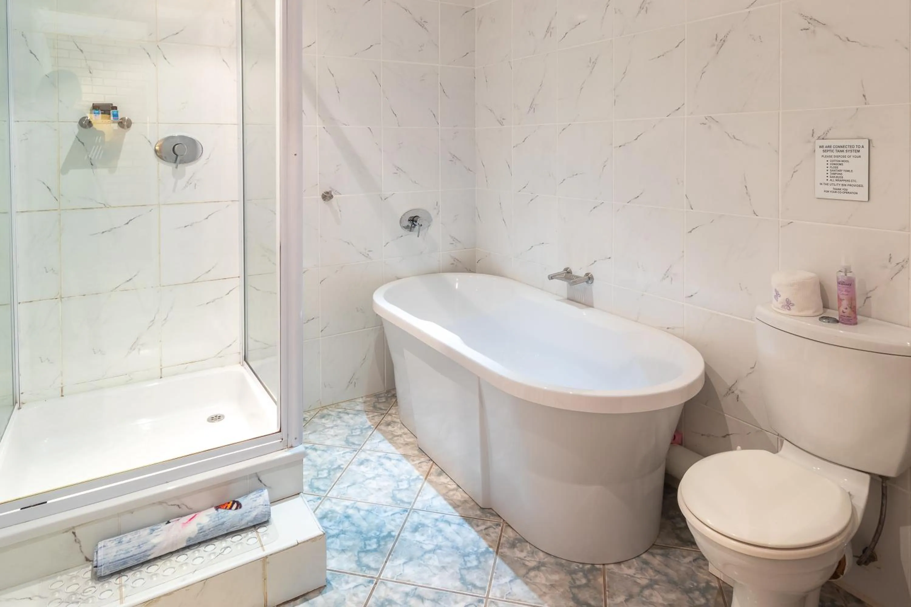 Bathroom in Villa Majestic for Exclusive Accommodation