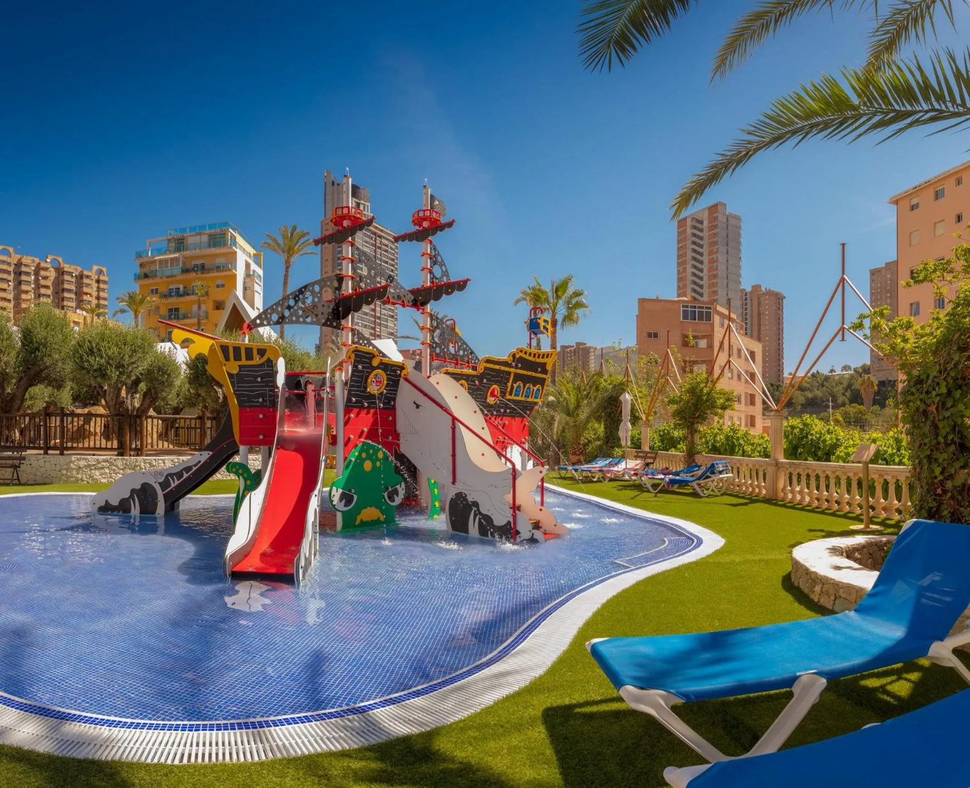 Children play ground in Magic Tropical Splash