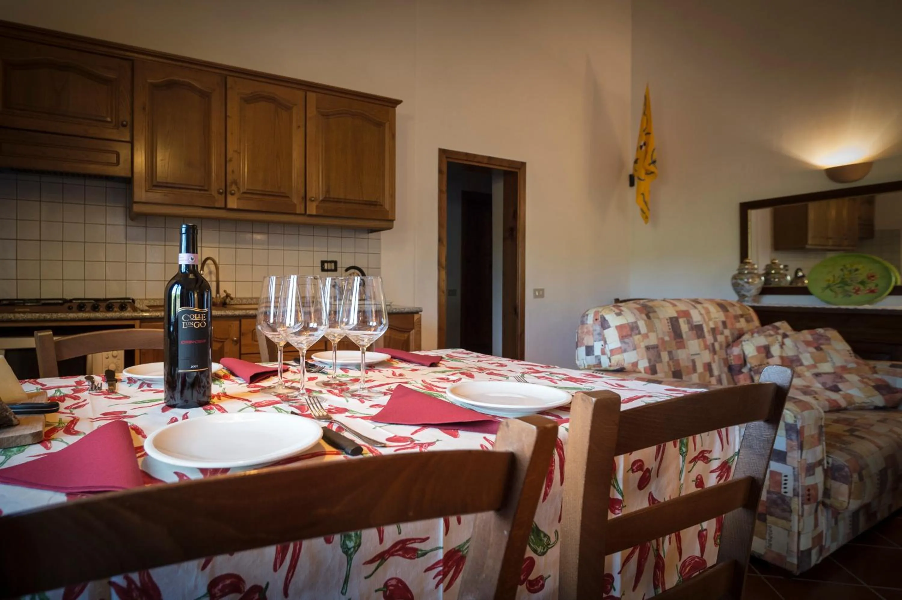 Kitchen or kitchenette in Collelungo