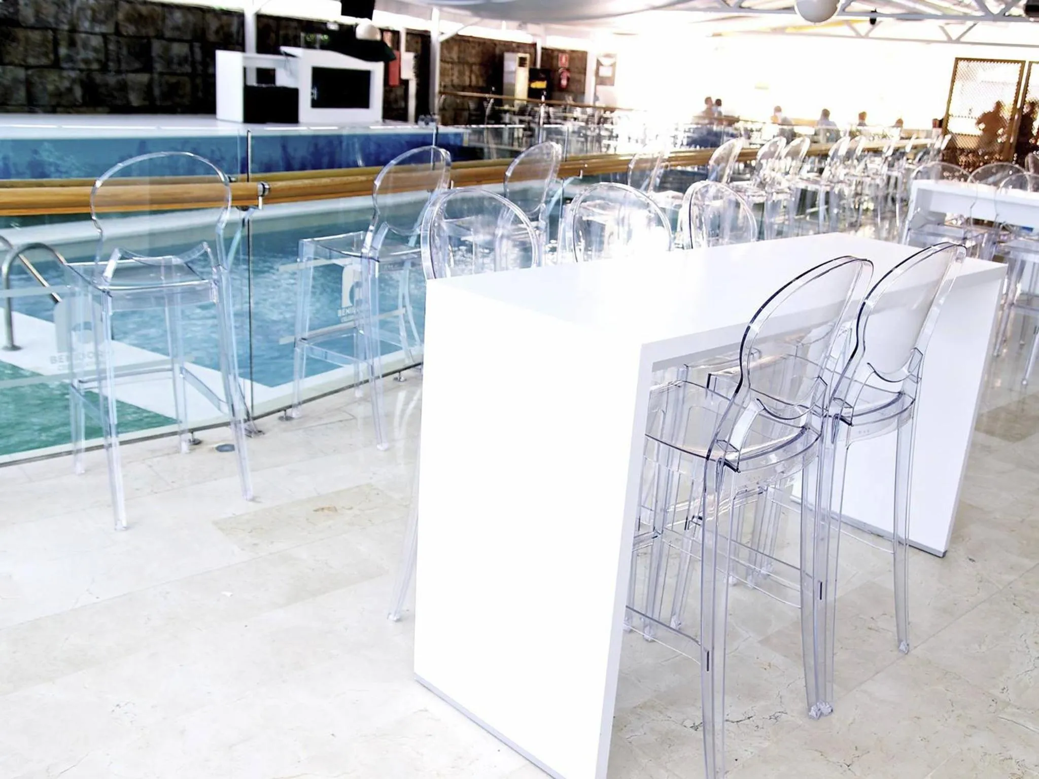 Swimming pool in BC Music Resort