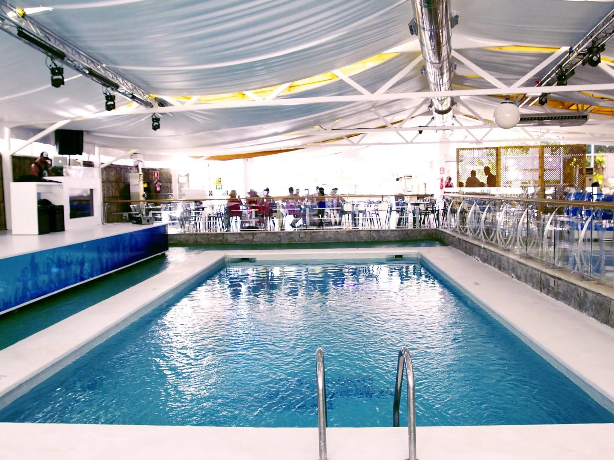 Swimming pool in BC Music Resort