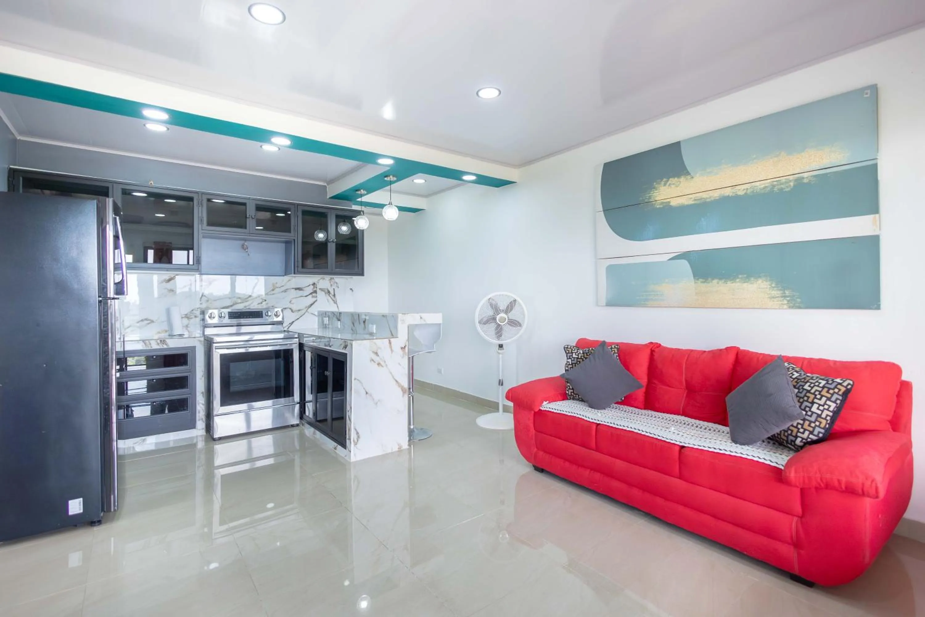 Living room in Vista del Pacifico Boutique Hotel