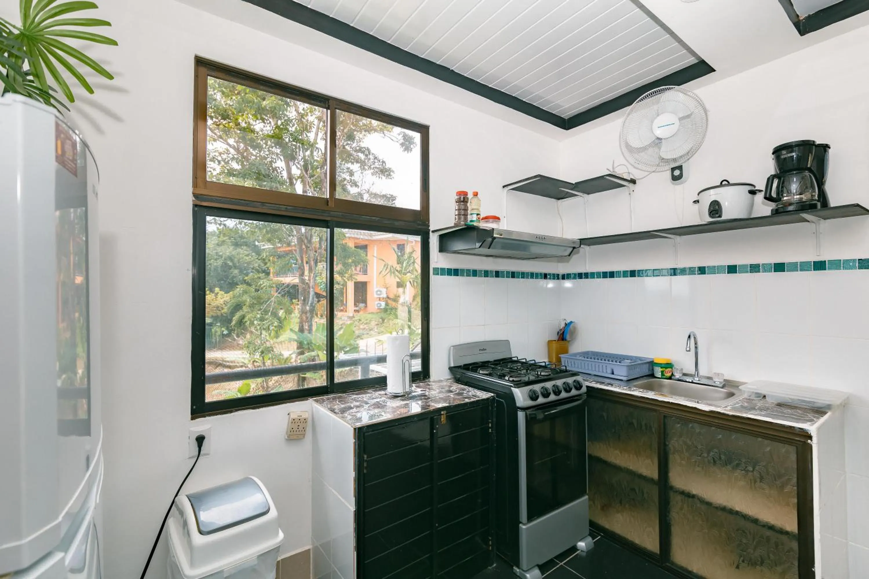 Kitchen or kitchenette in Vista del Pacifico Boutique Hotel