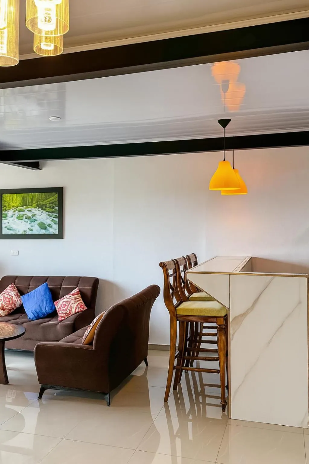 Living room in Vista del Pacifico Boutique Hotel