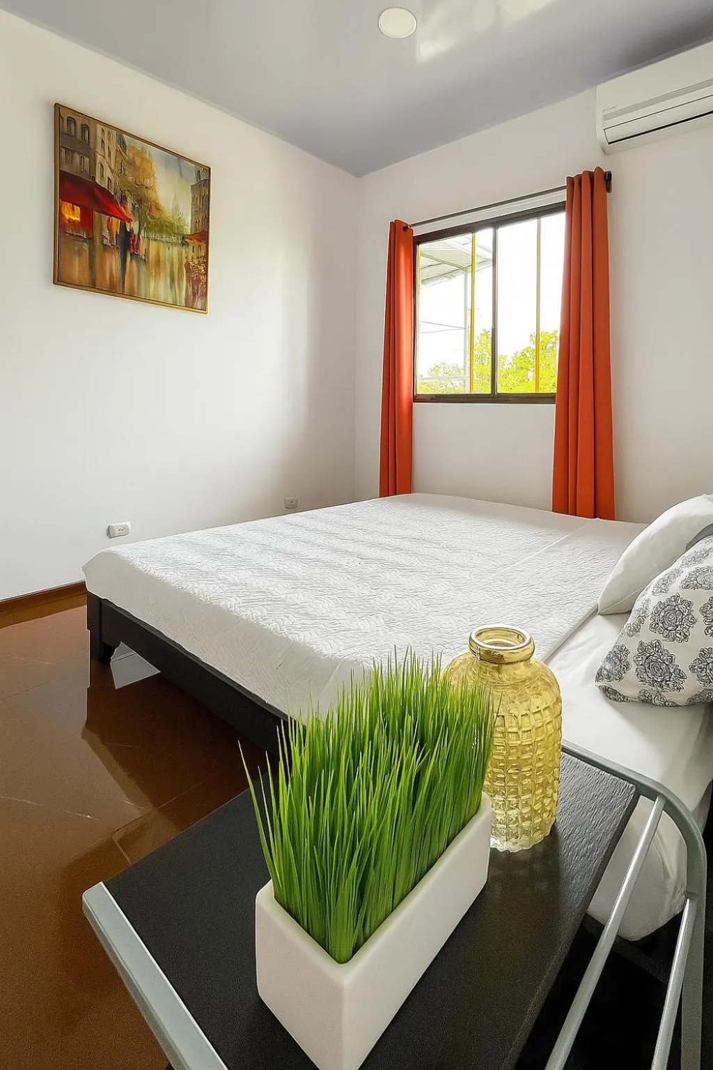 Bed in Vista del Pacifico Boutique Hotel