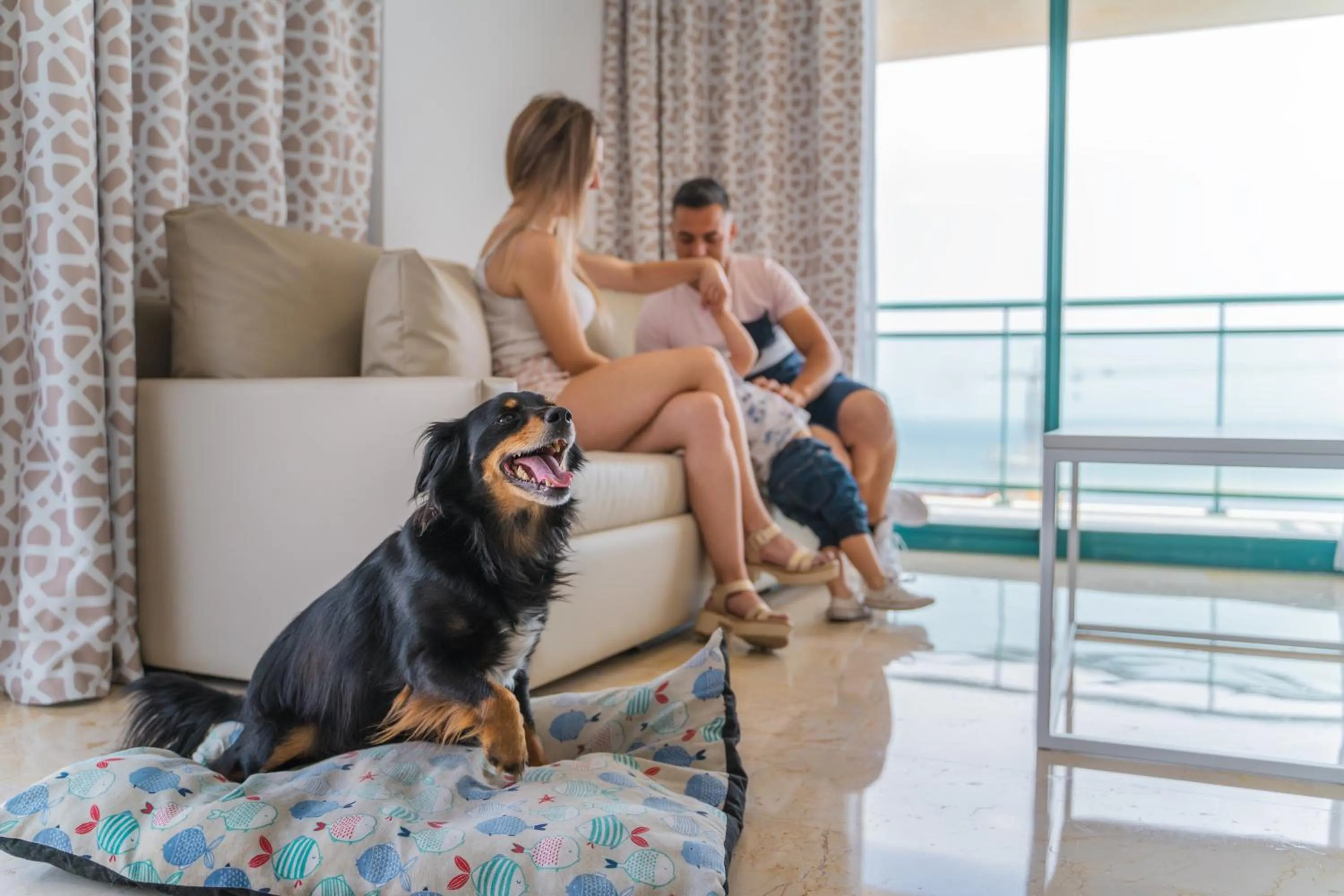 Living room in Magic Atrium Beach