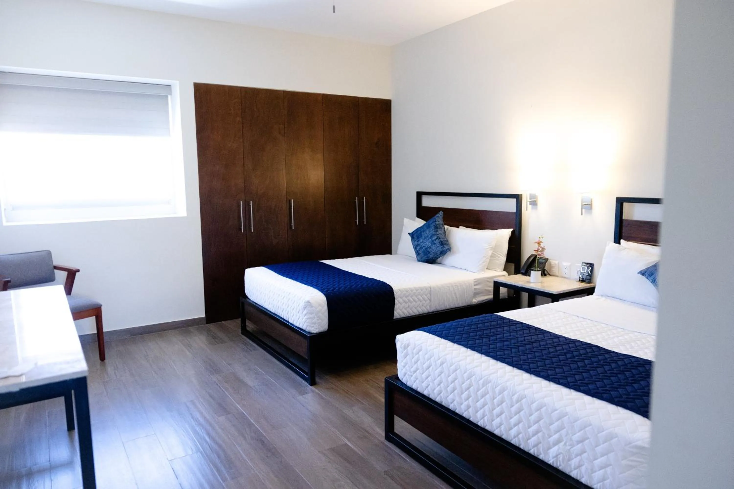 Bed in Hotel Refugio