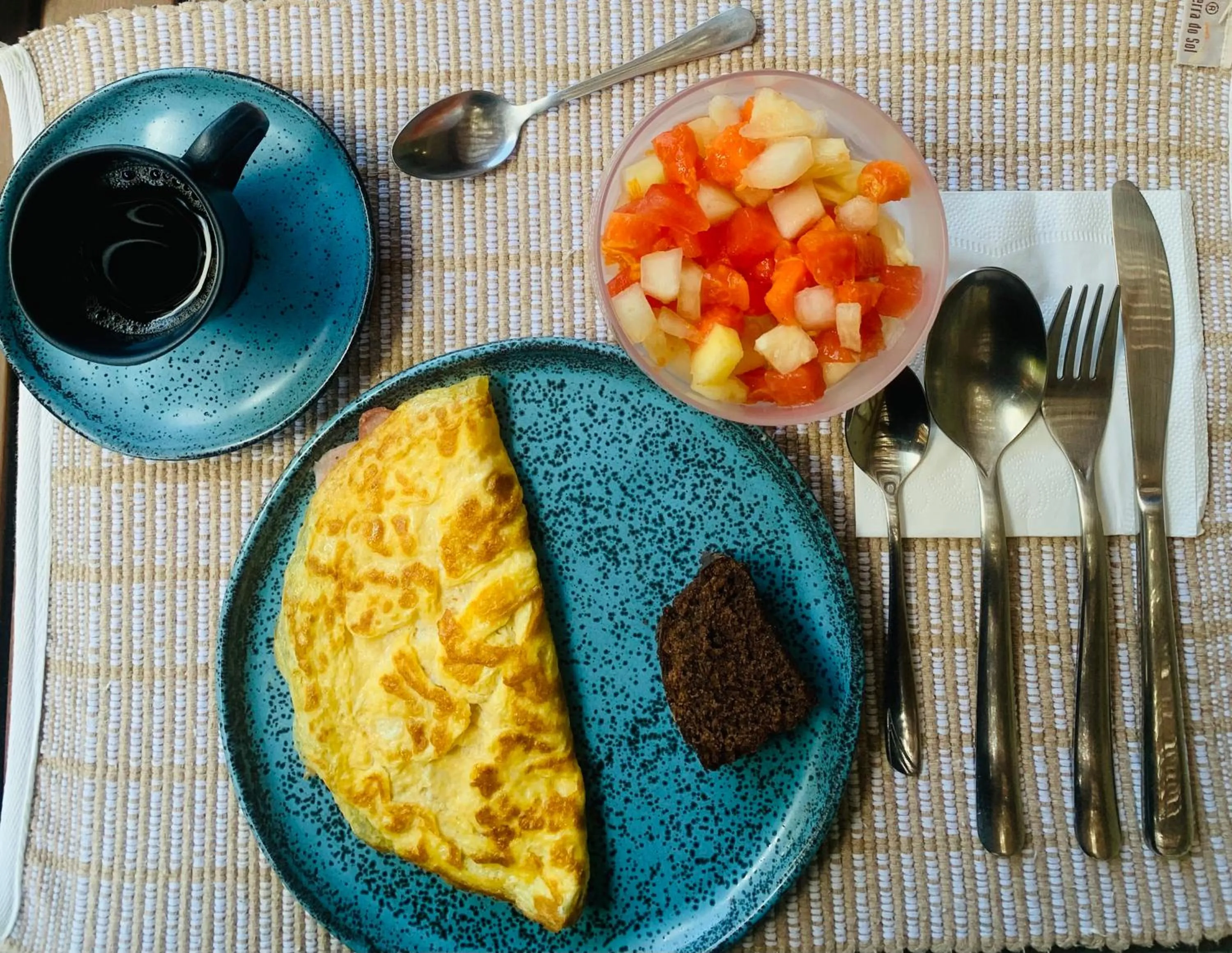 Food and drinks in Villa Xodó