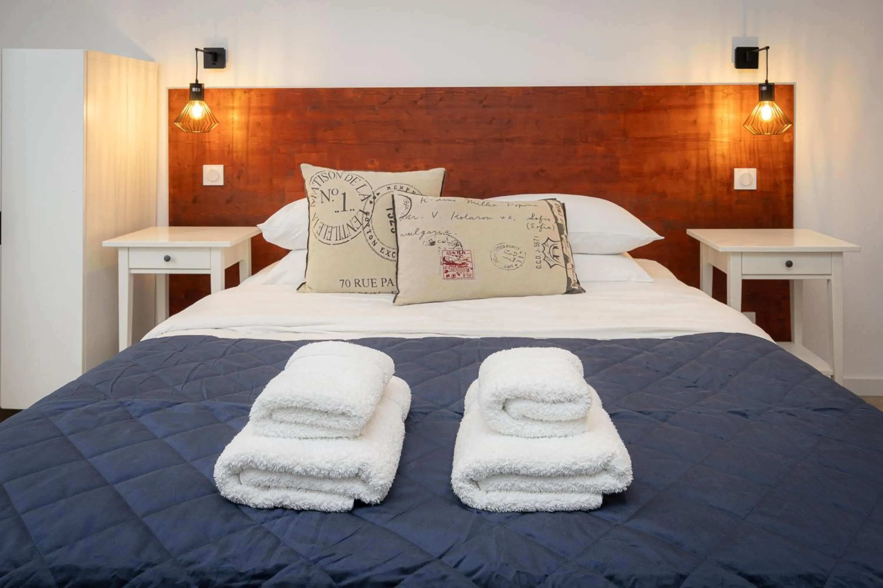 Bed in SalutBB Chambre d'hote