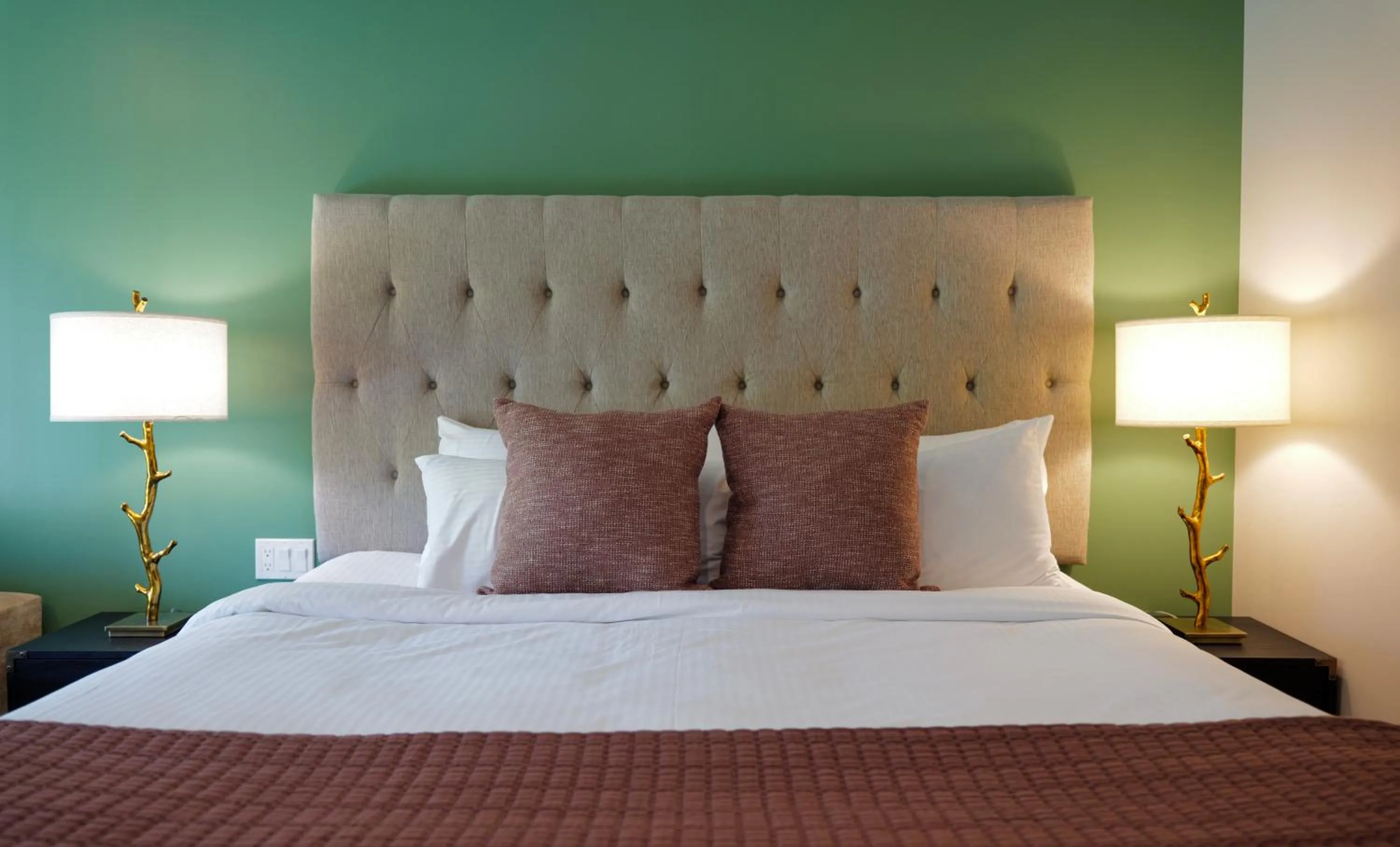 Bed in On the River Inn