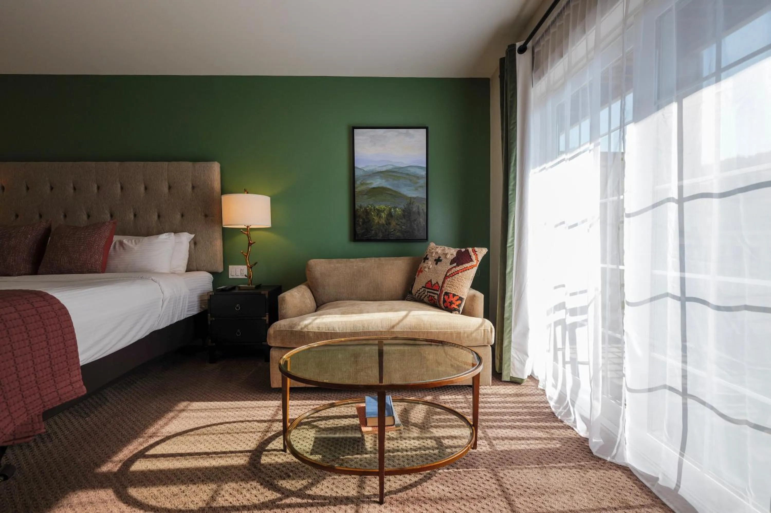 Bed in On the River Inn