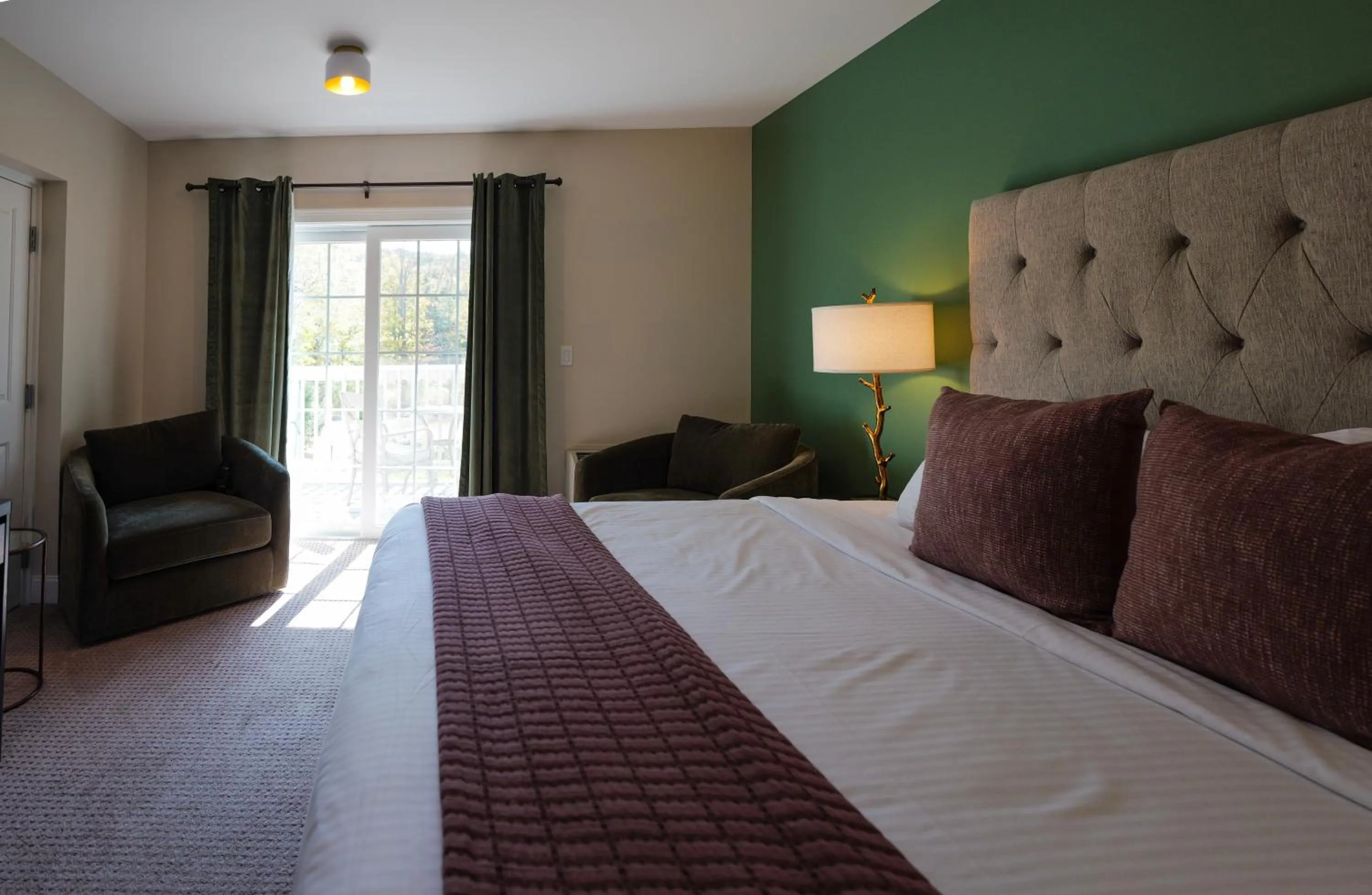 Bed in On the River Inn