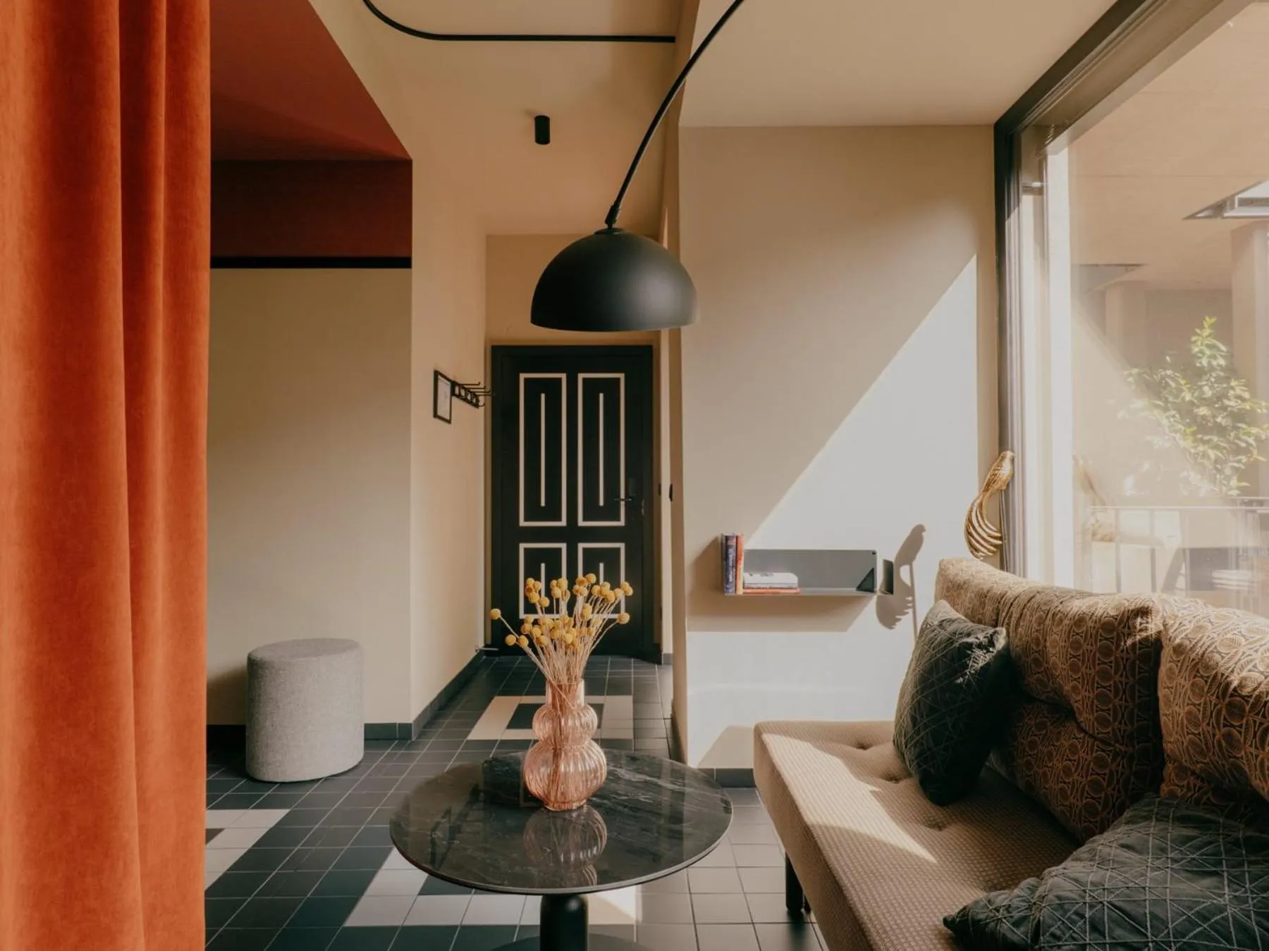 Living room in WELTWIEN Luxury Art Apartments & Free Parking