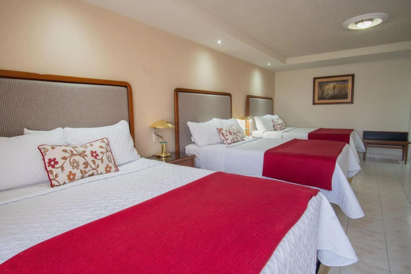 Bed in Hotel del Parque