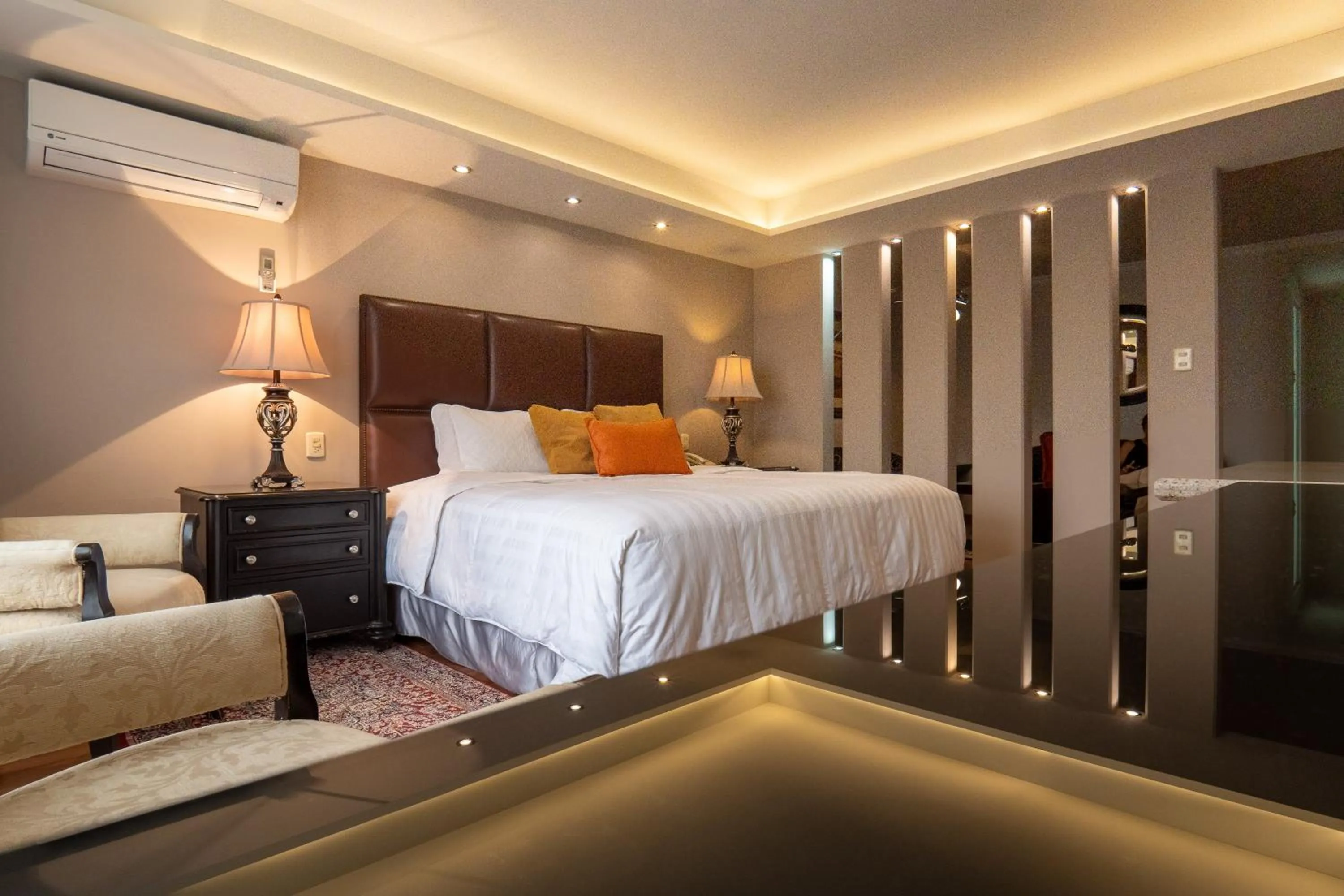 Bed in Hotel del Parque