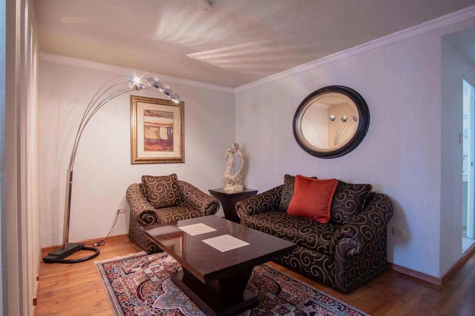 Living room in Hotel del Parque