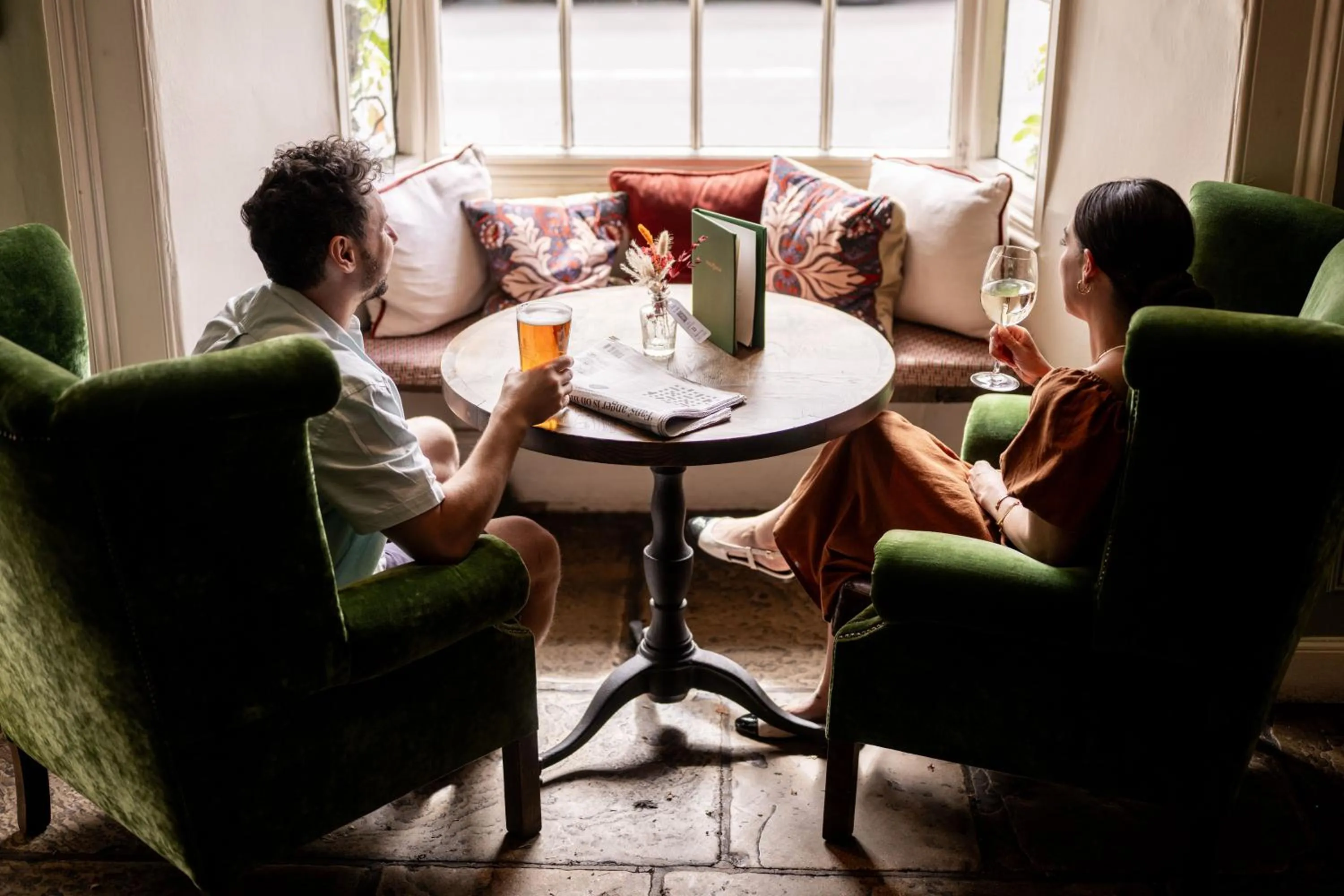 Lounge or bar in The Wheatsheaf Inn