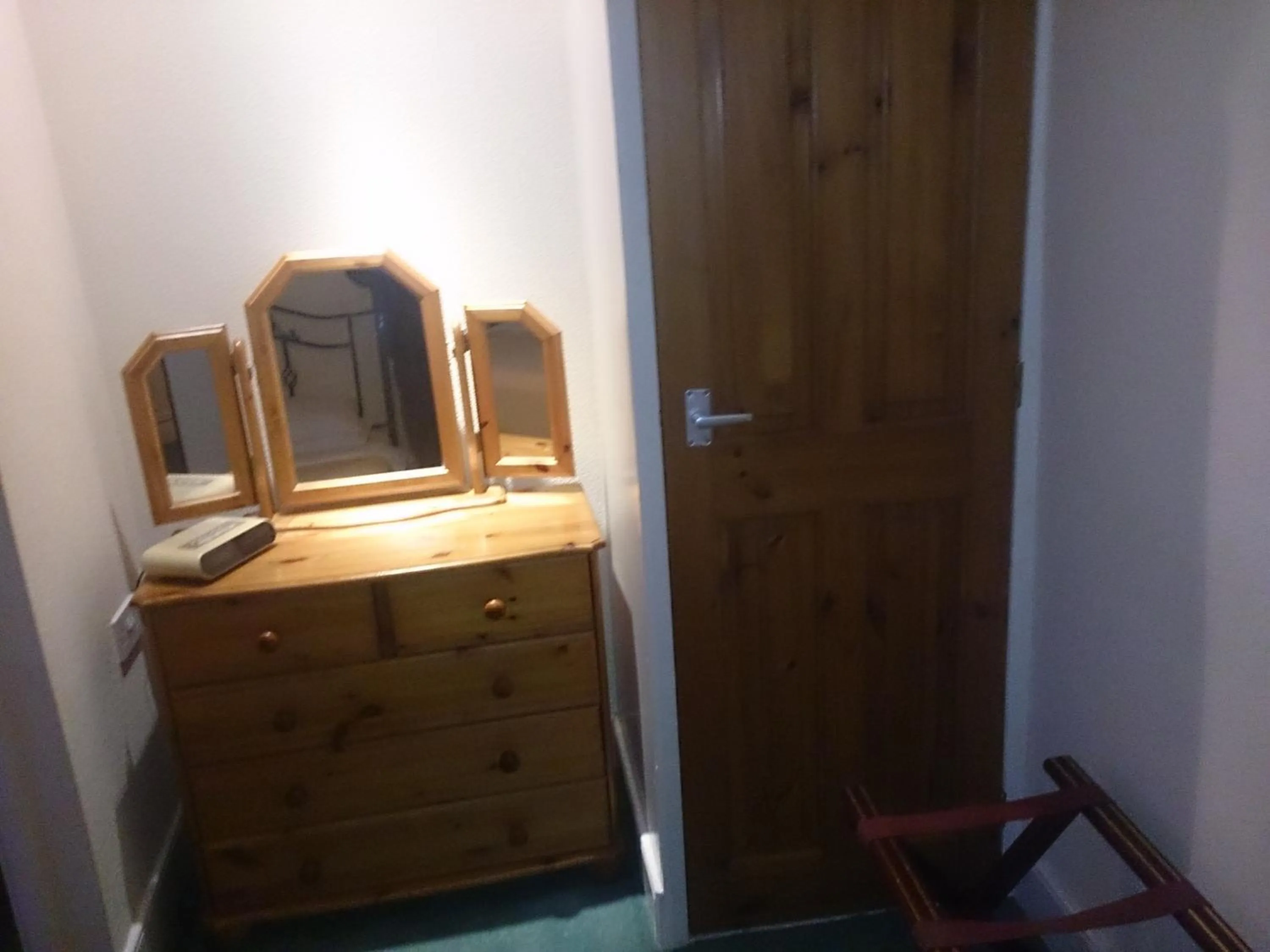 Decorative detail in OYO Rose & Crown Hotel