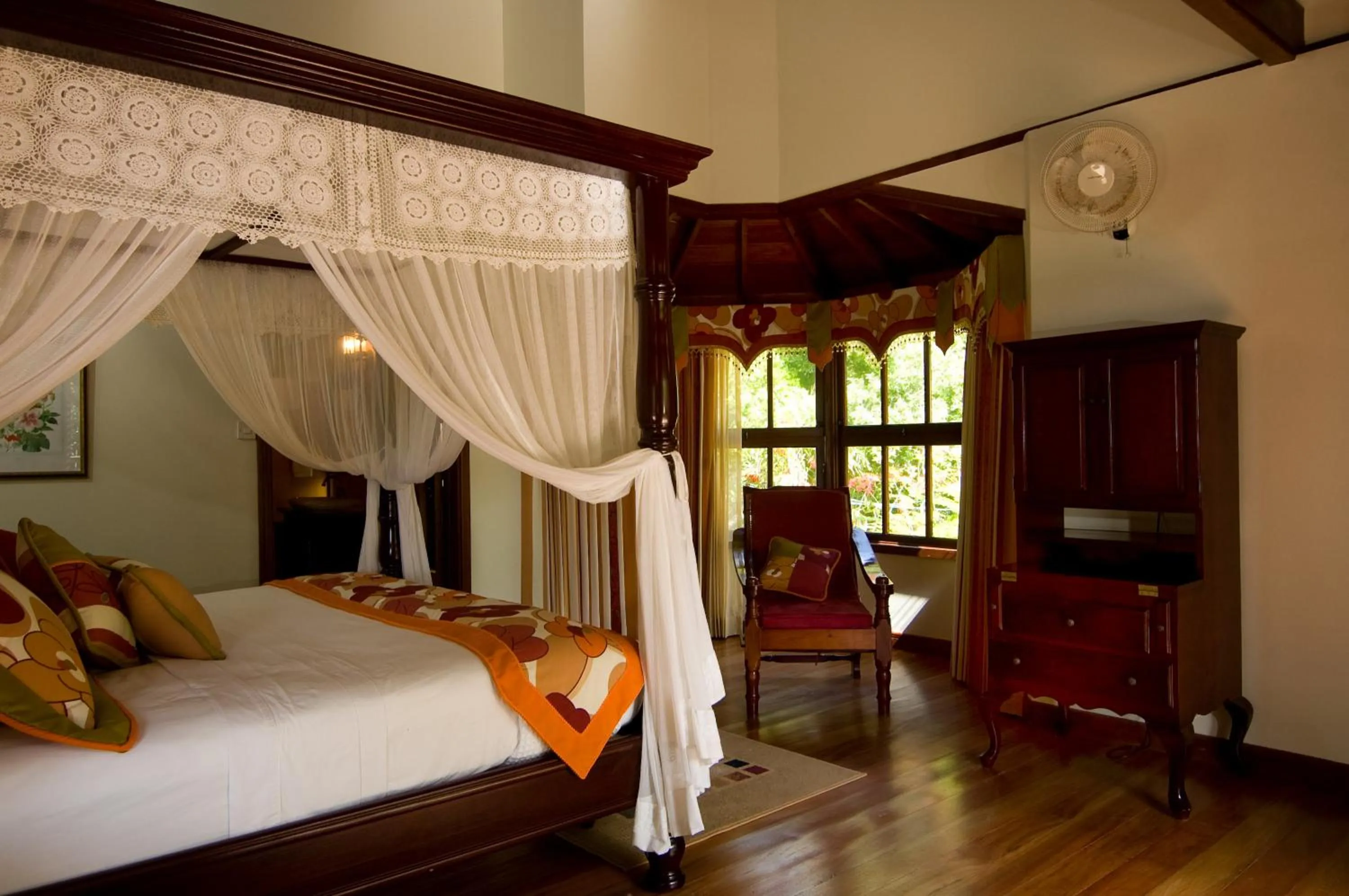 Bed in Spring Hotel Bequia
