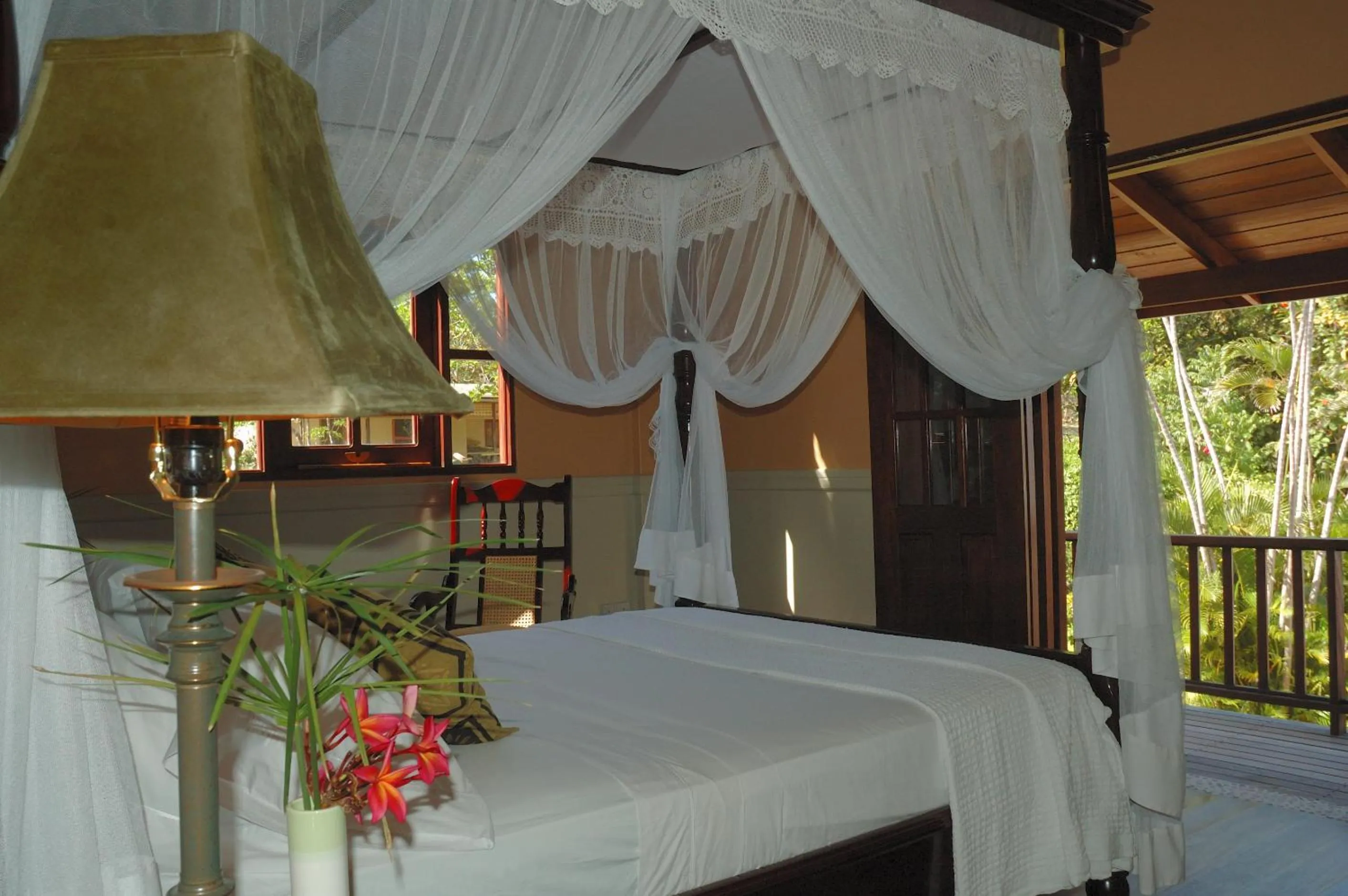 Bed in Spring Hotel Bequia