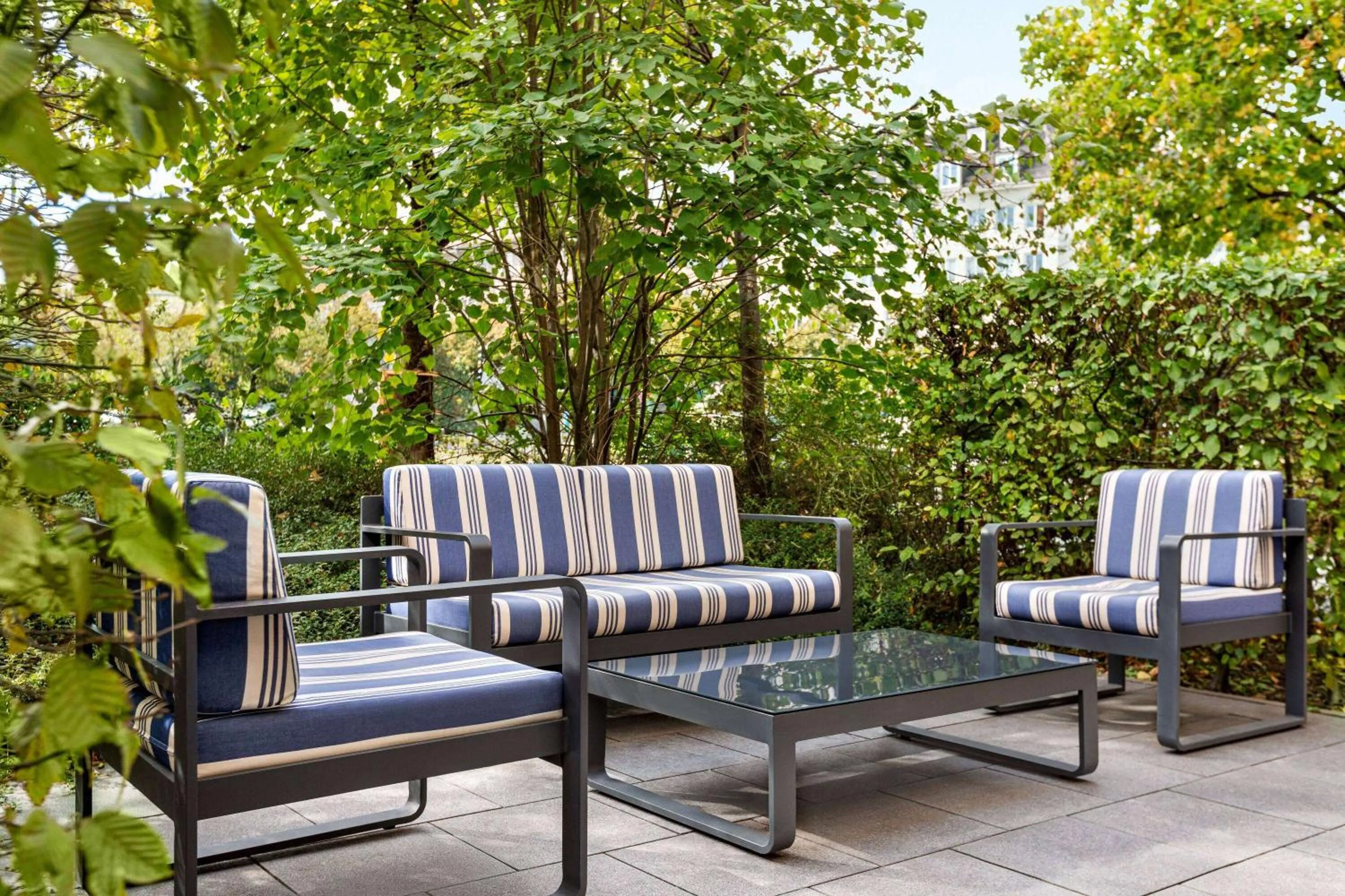 Inner courtyard view in Vienna House Easy by Wyndham München