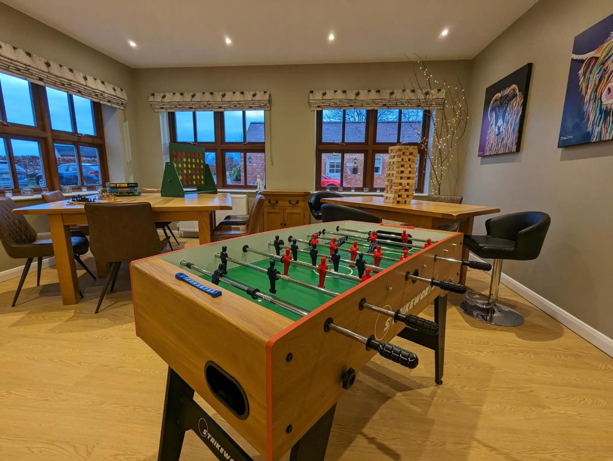 Game Room in Wold Escapes, Highfield Farm